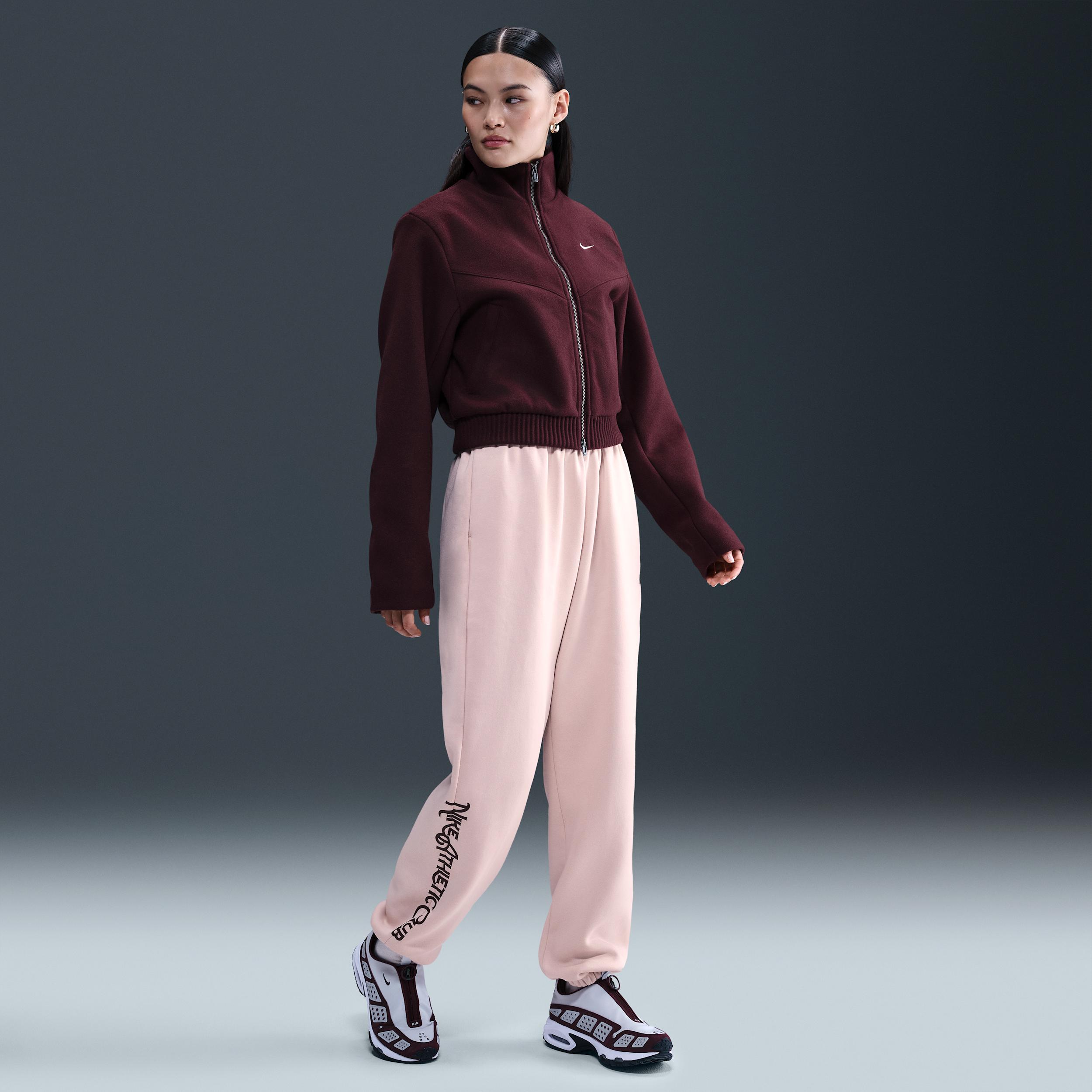Women's Nike Sportswear Phoenix Fleece High-Waisted Oversized Pants by NIKE