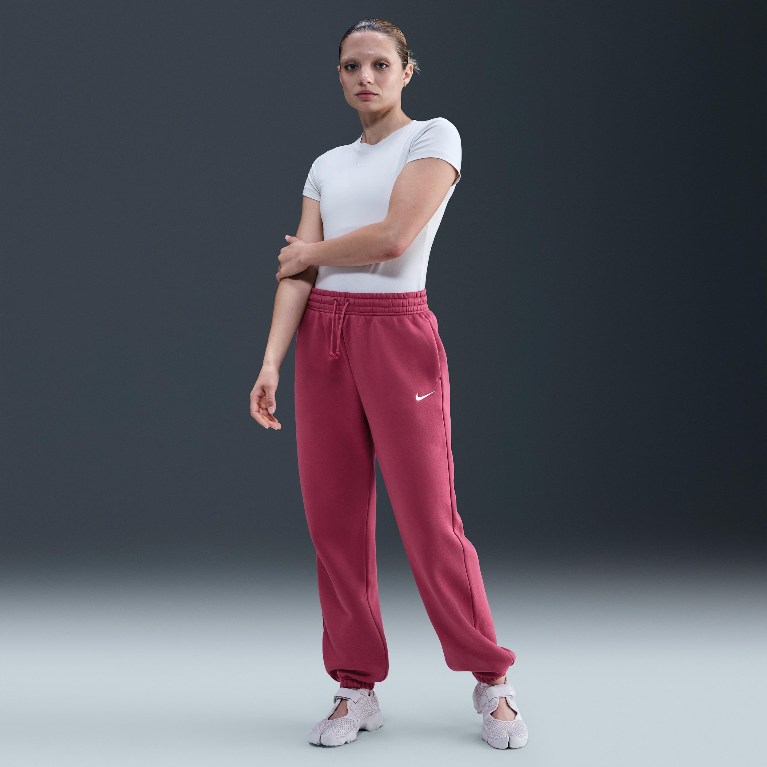 Women's Nike Sportswear Phoenix Fleece High-Waisted Oversized Sweatpants by NIKE