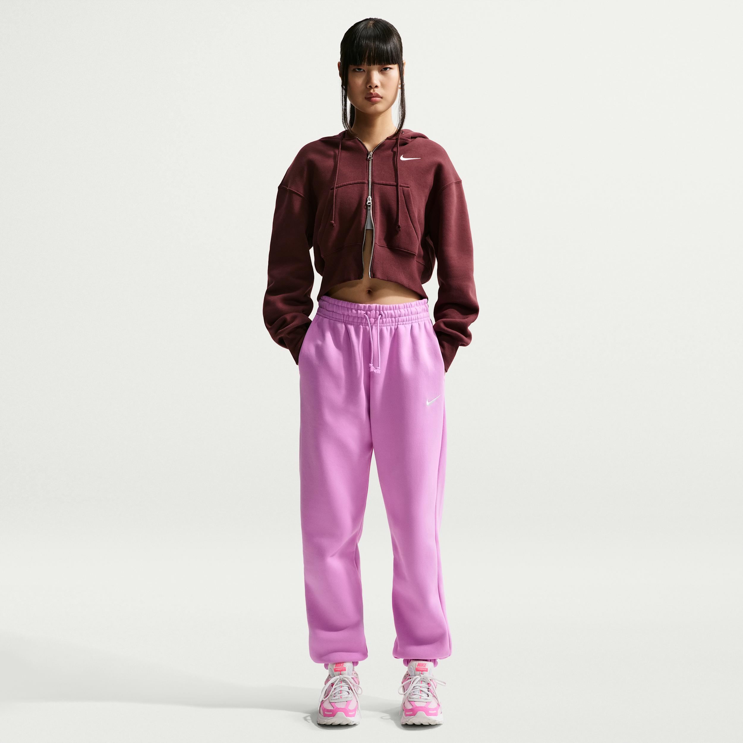 Women's Nike Sportswear Phoenix Fleece High-Waisted Oversized Sweatpants by NIKE