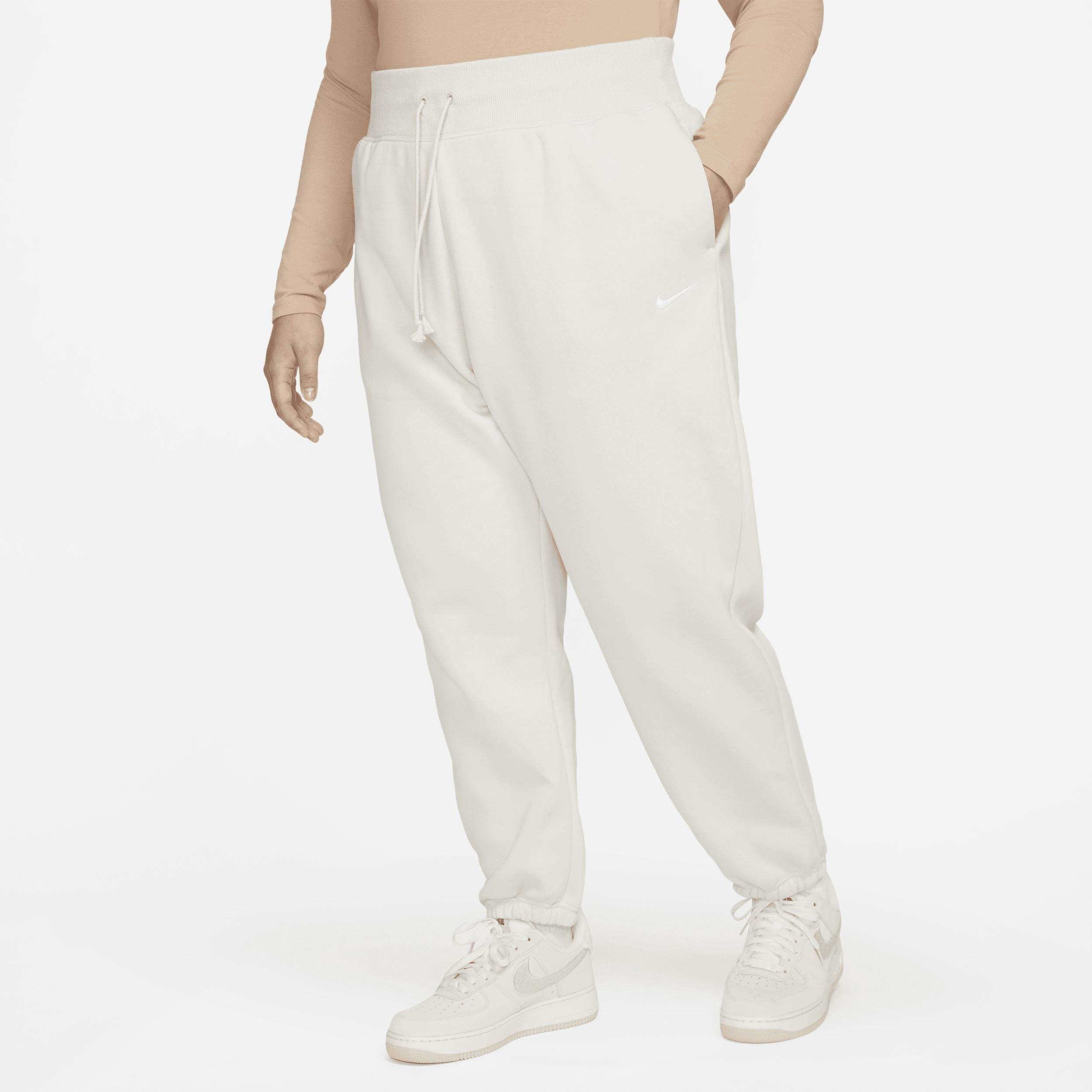Women's Nike Sportswear Phoenix Fleece High-Waisted Oversized Sweatpants (Plus Size) by NIKE