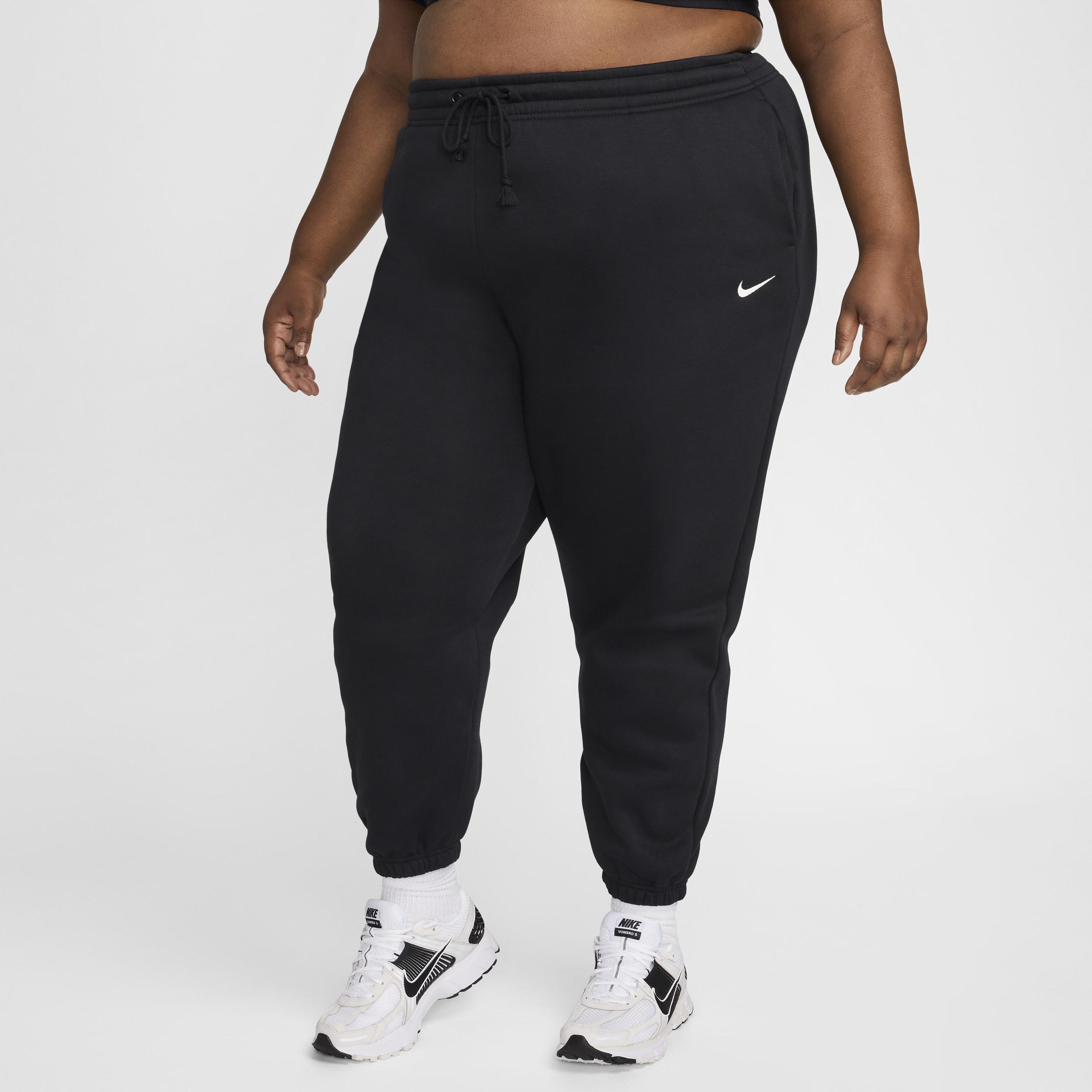 Women's Nike Sportswear Phoenix Fleece High-Waisted Oversized Sweatpants (Plus Size) by NIKE