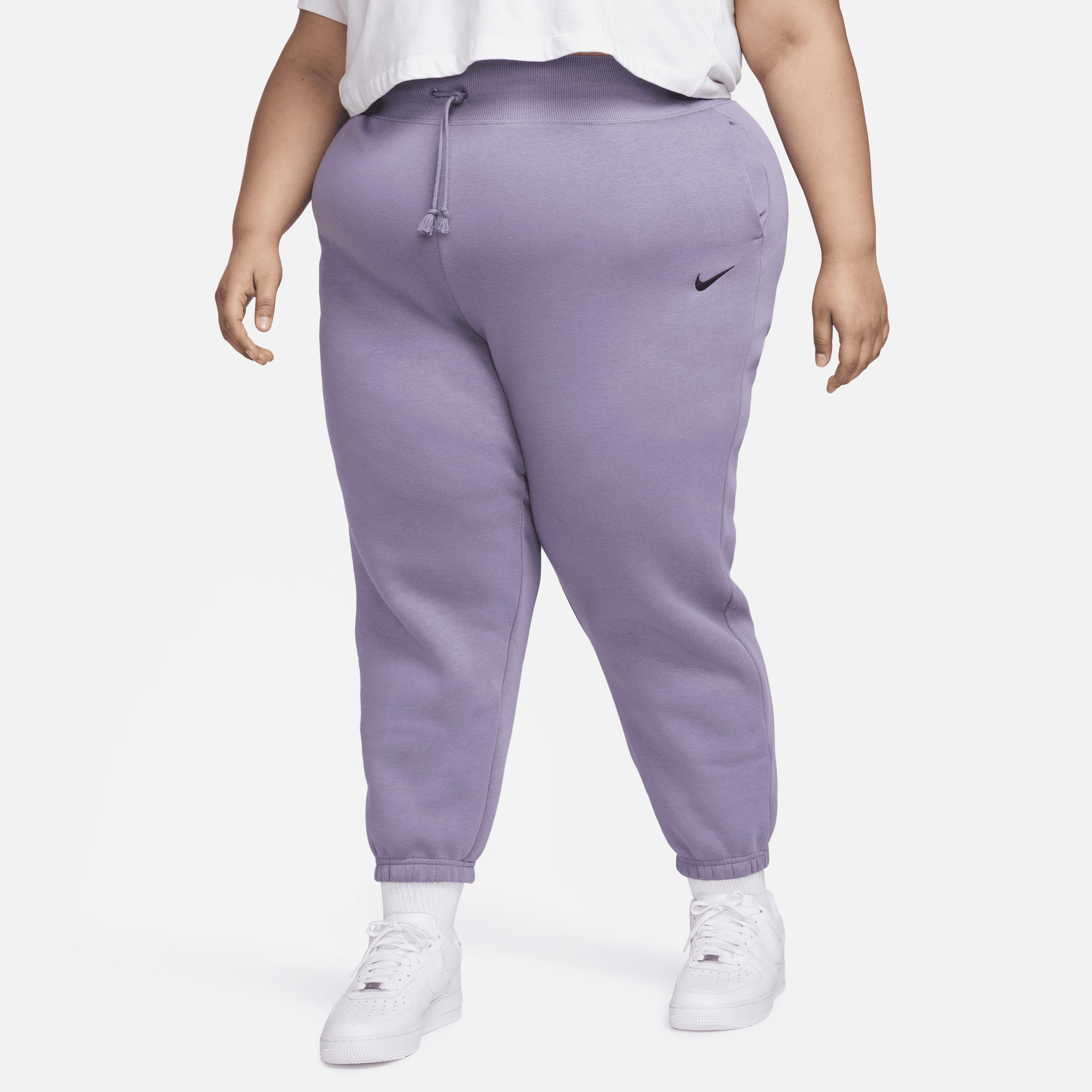 Women's Nike Sportswear Phoenix Fleece High-Waisted Oversized Sweatpants (Plus Size) by NIKE