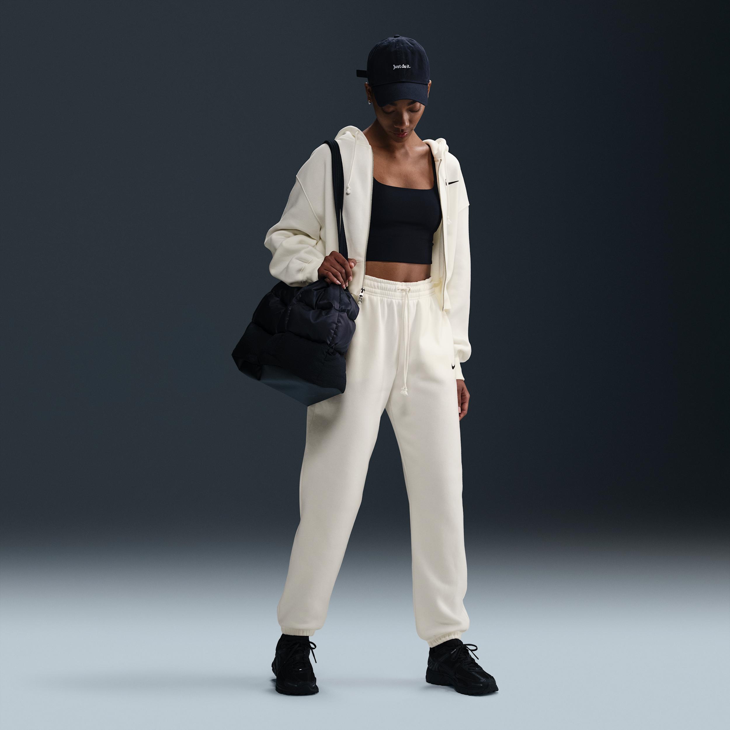 Women's Nike Sportswear Phoenix Fleece High-Waisted Oversized Sweatpants by NIKE