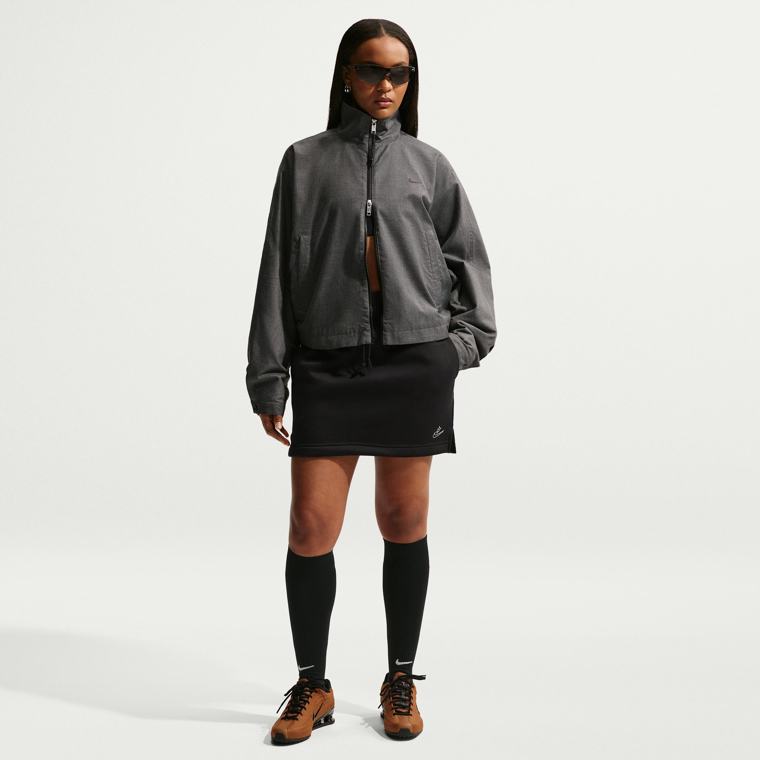 Women's Nike Sportswear Phoenix Fleece High-Waisted Slim Mini Skirt by NIKE