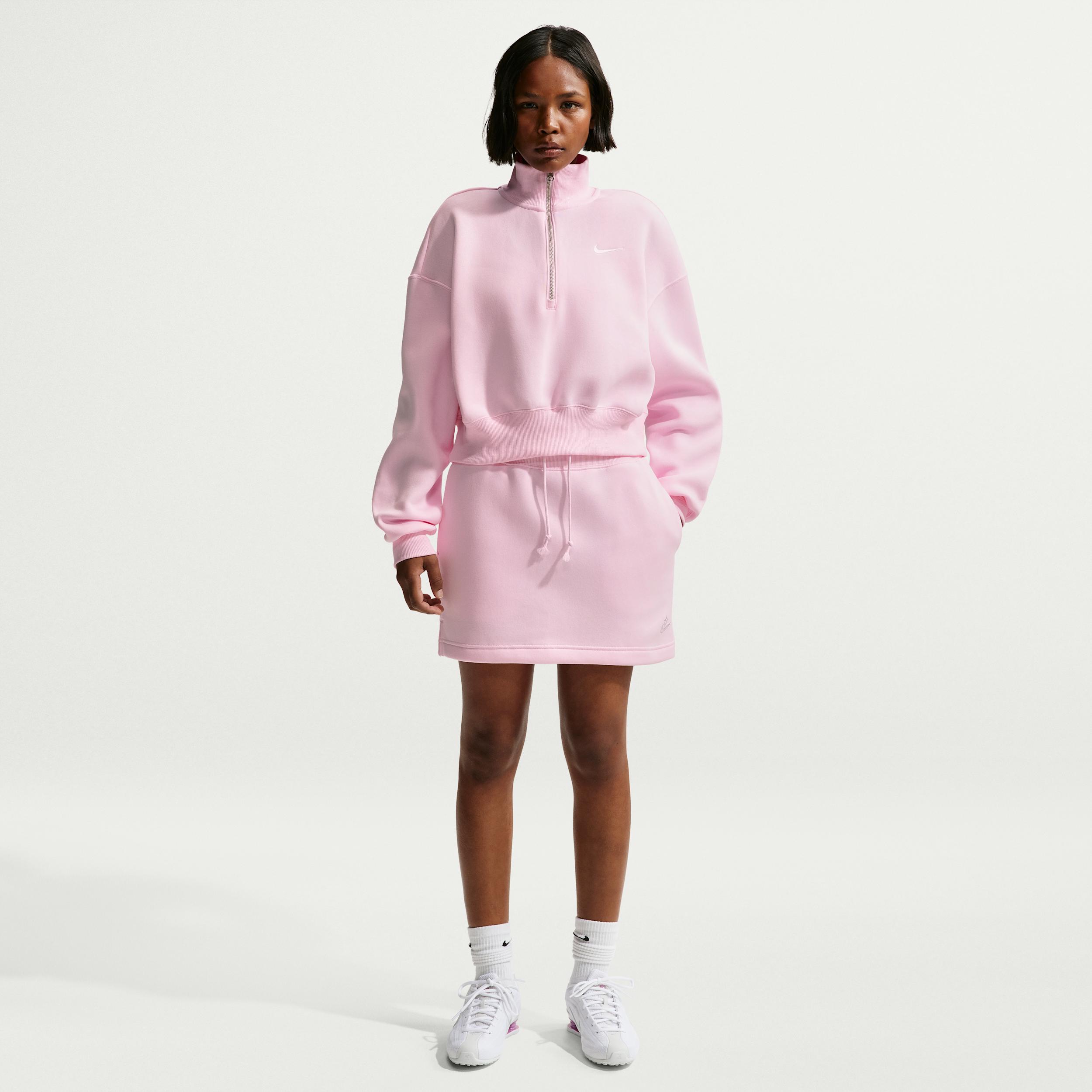 Women's Nike Sportswear Phoenix Fleece High-Waisted Slim Mini Skirt by NIKE