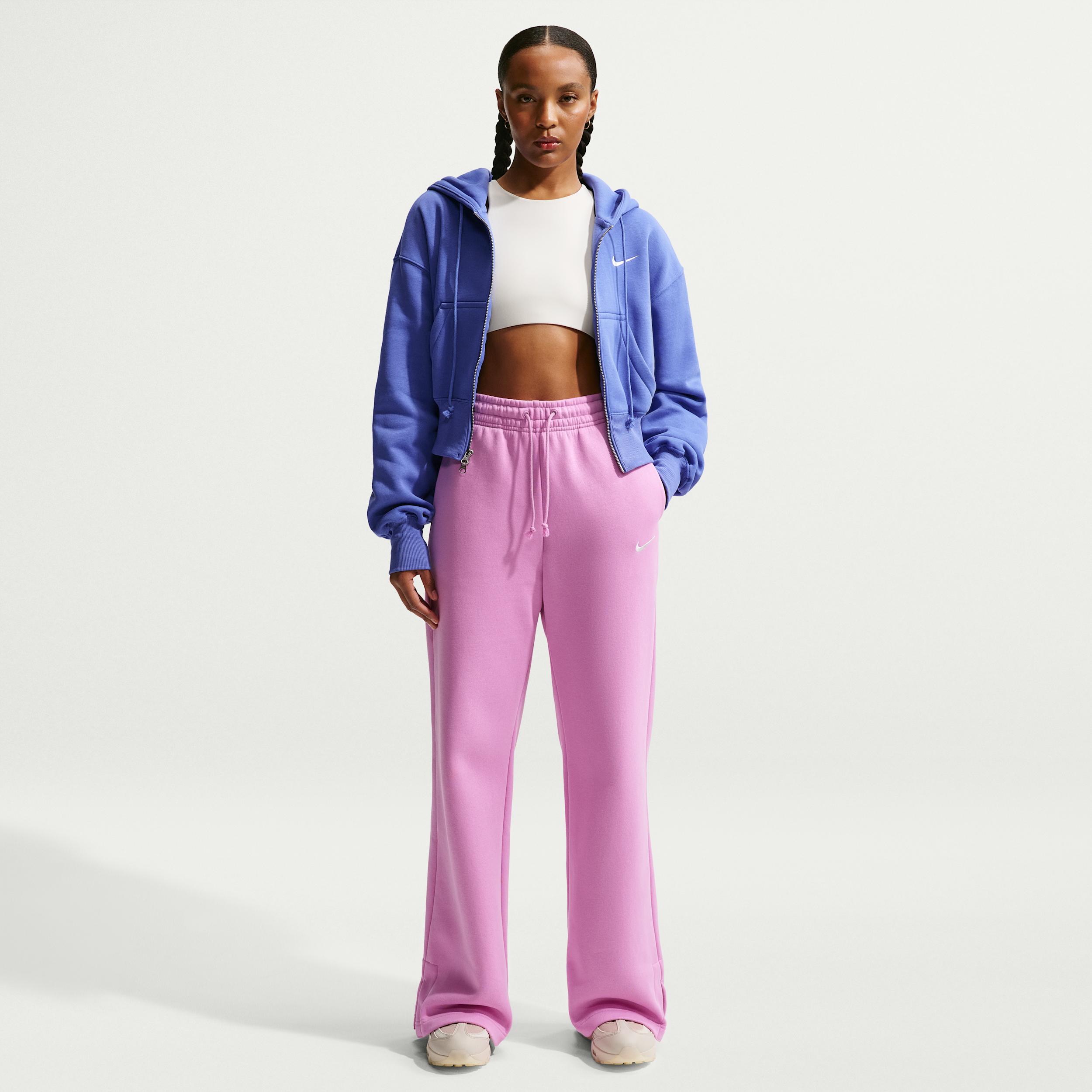 Women's Nike Sportswear Phoenix Fleece High-Waisted Wide-Leg Pants by NIKE