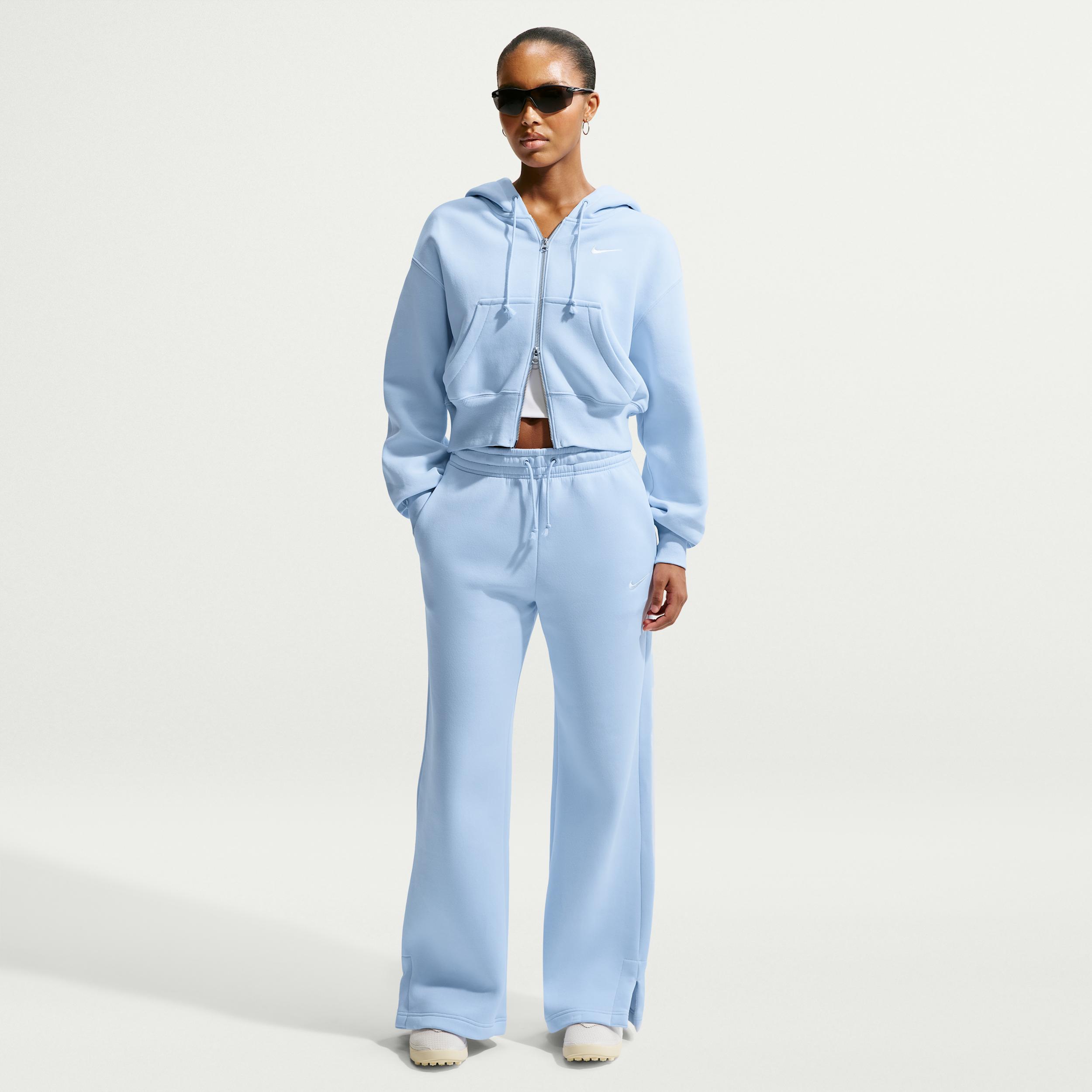 Women's Nike Sportswear Phoenix Fleece High-Waisted Wide-Leg Pants by NIKE