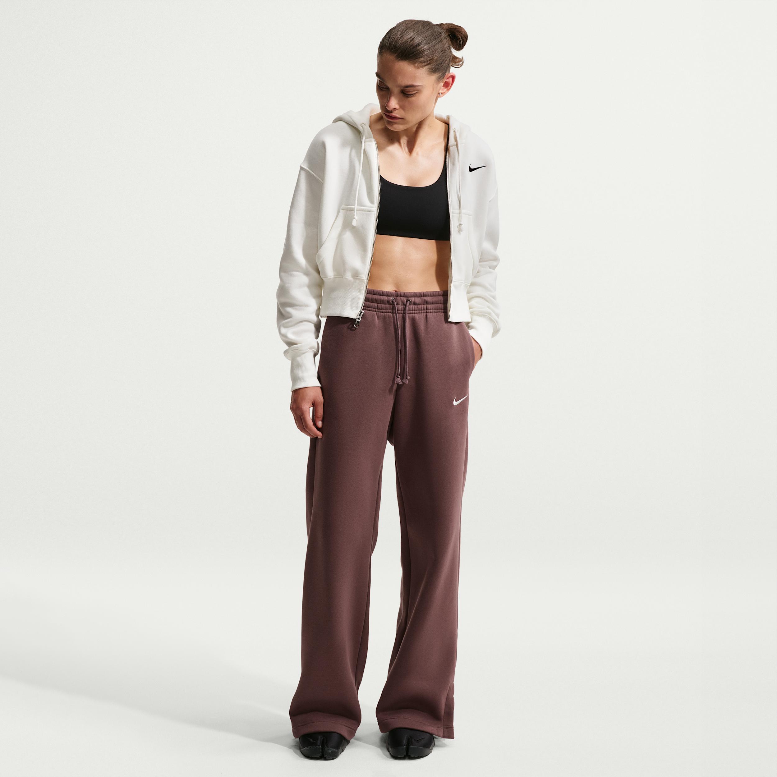 Women's Nike Sportswear Phoenix Fleece High-Waisted Wide-Leg Pants by NIKE