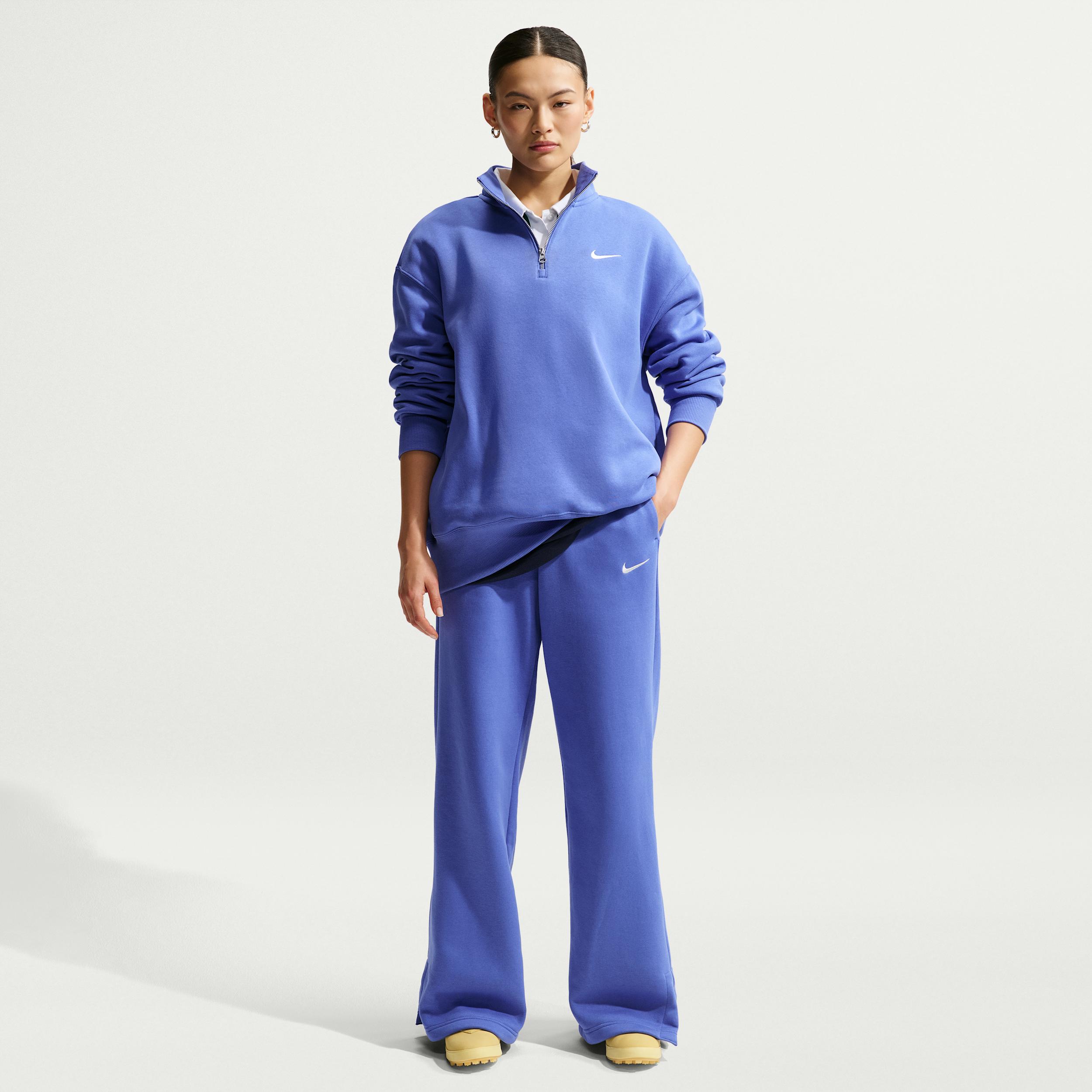 Women's Nike Sportswear Phoenix Fleece High-Waisted Wide-Leg Pants by NIKE