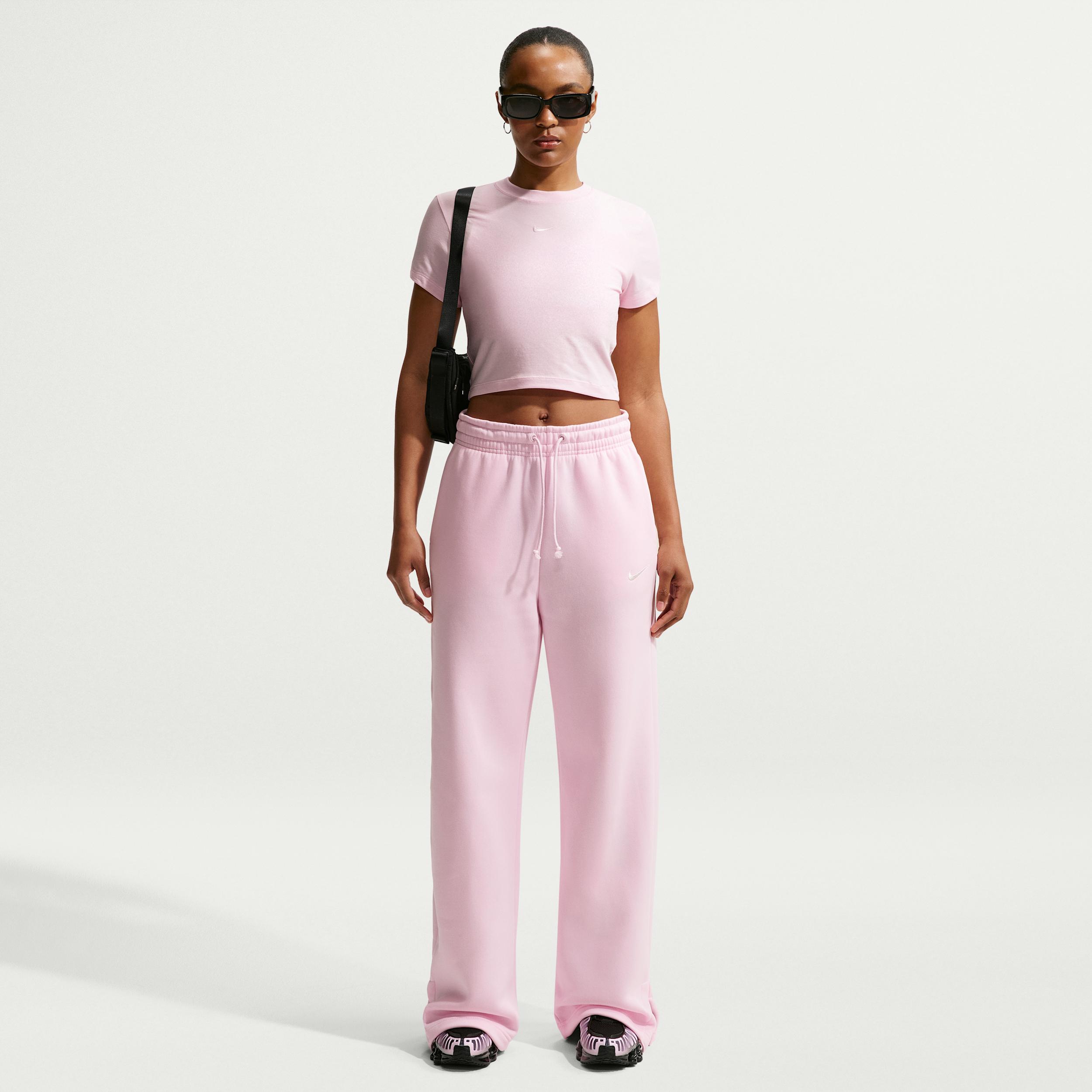 Women's Nike Sportswear Phoenix Fleece High-Waisted Wide-Leg Pants by NIKE
