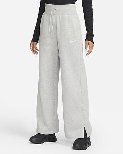 Women's Nike Sportswear Phoenix Fleece High-Waisted Wide-Leg Sweatpants by NIKE