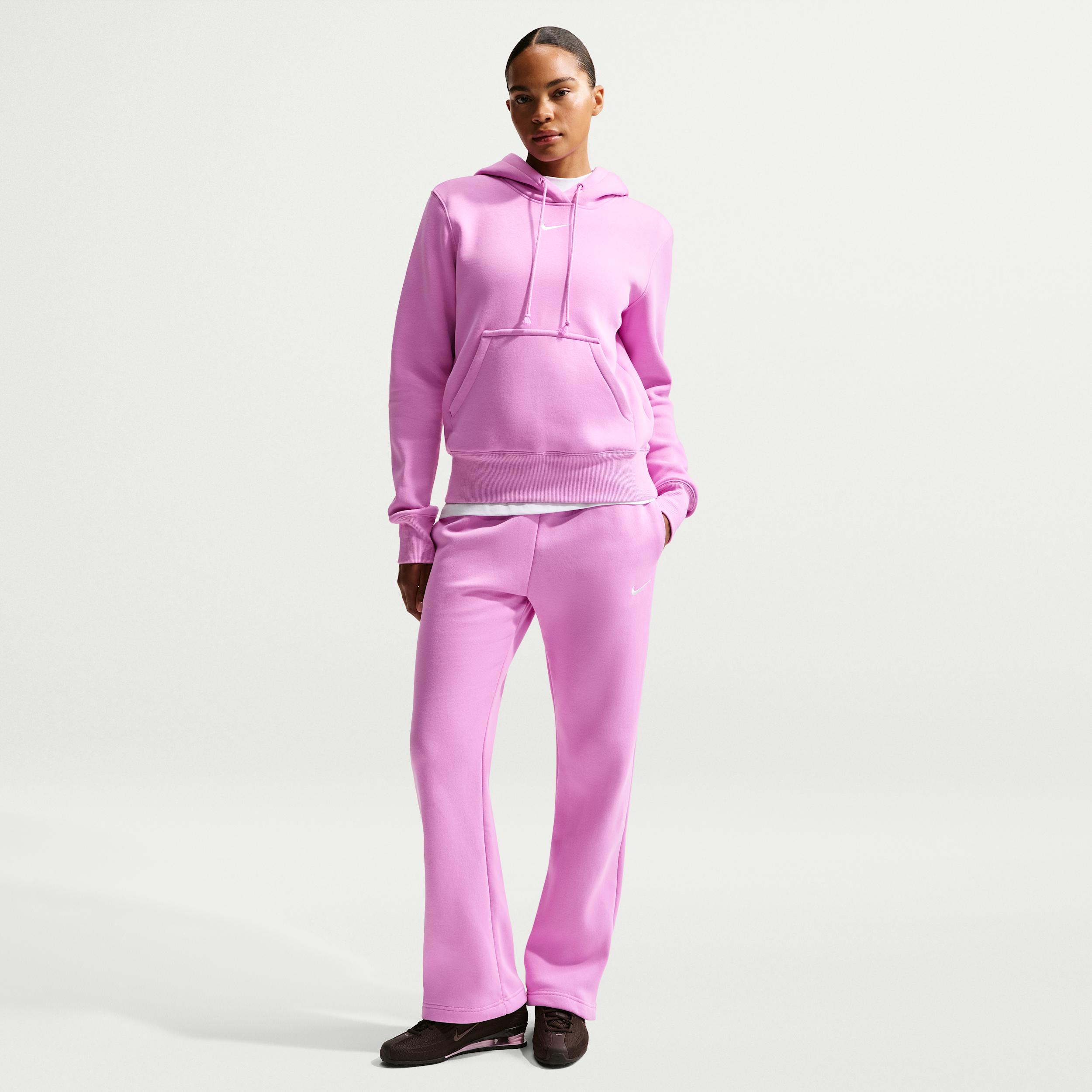 Women's Nike Sportswear Phoenix Fleece Mid-Rise Open-Hem Pants by NIKE