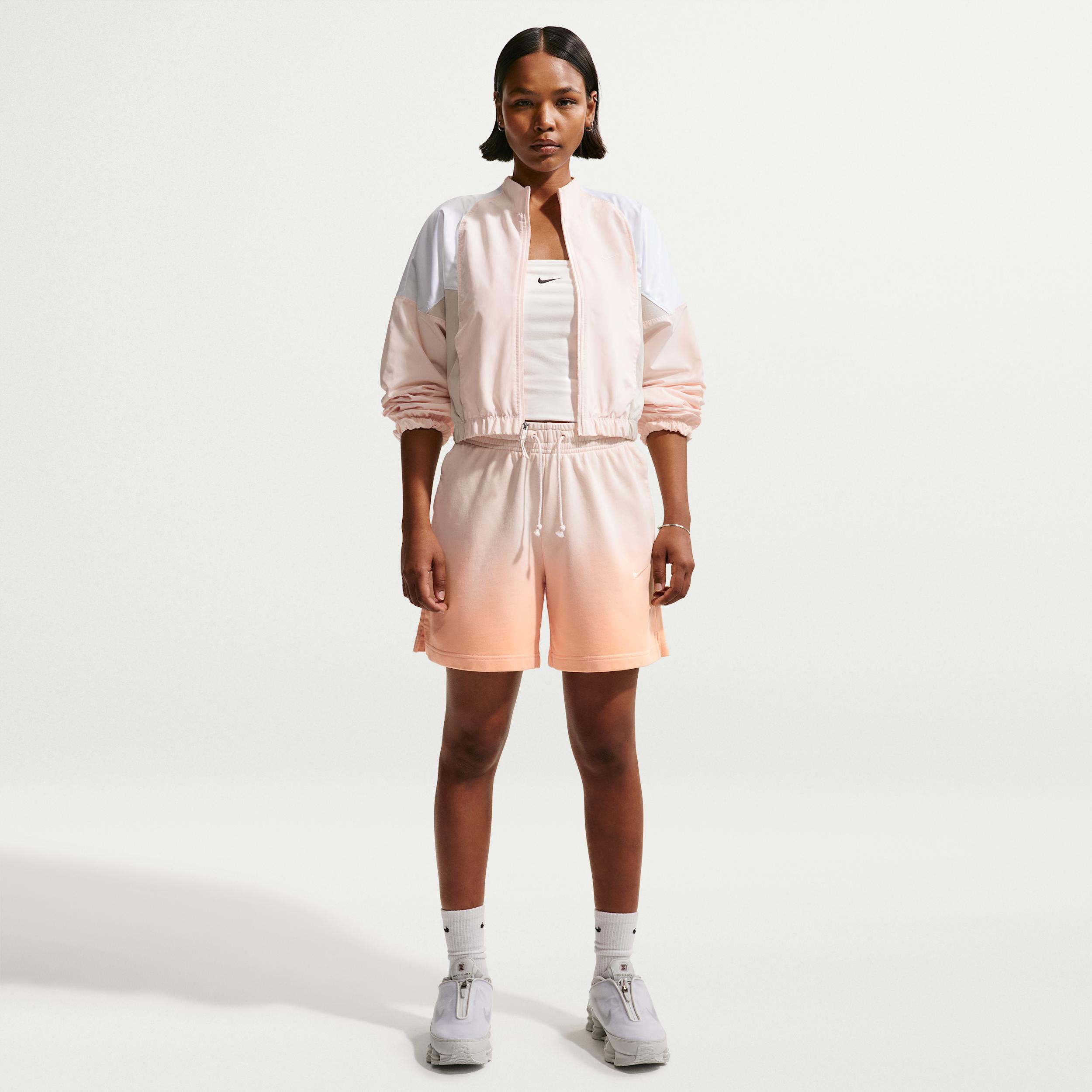 Women's Nike Sportswear Phoenix Fleece Mid-Rise Shorts by NIKE