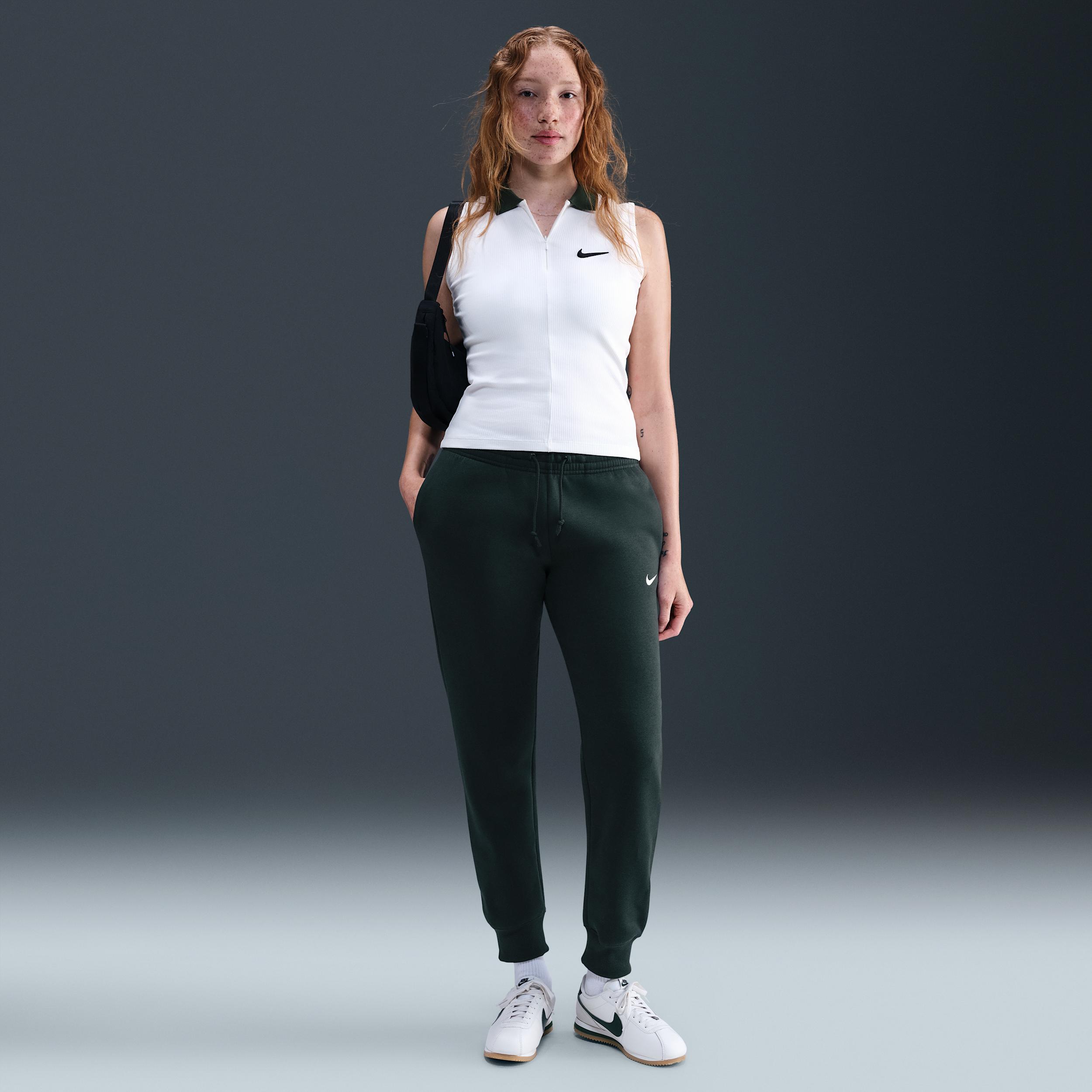 Women's Nike Sportswear Phoenix Fleece Mid-Rise Sweatpants by NIKE