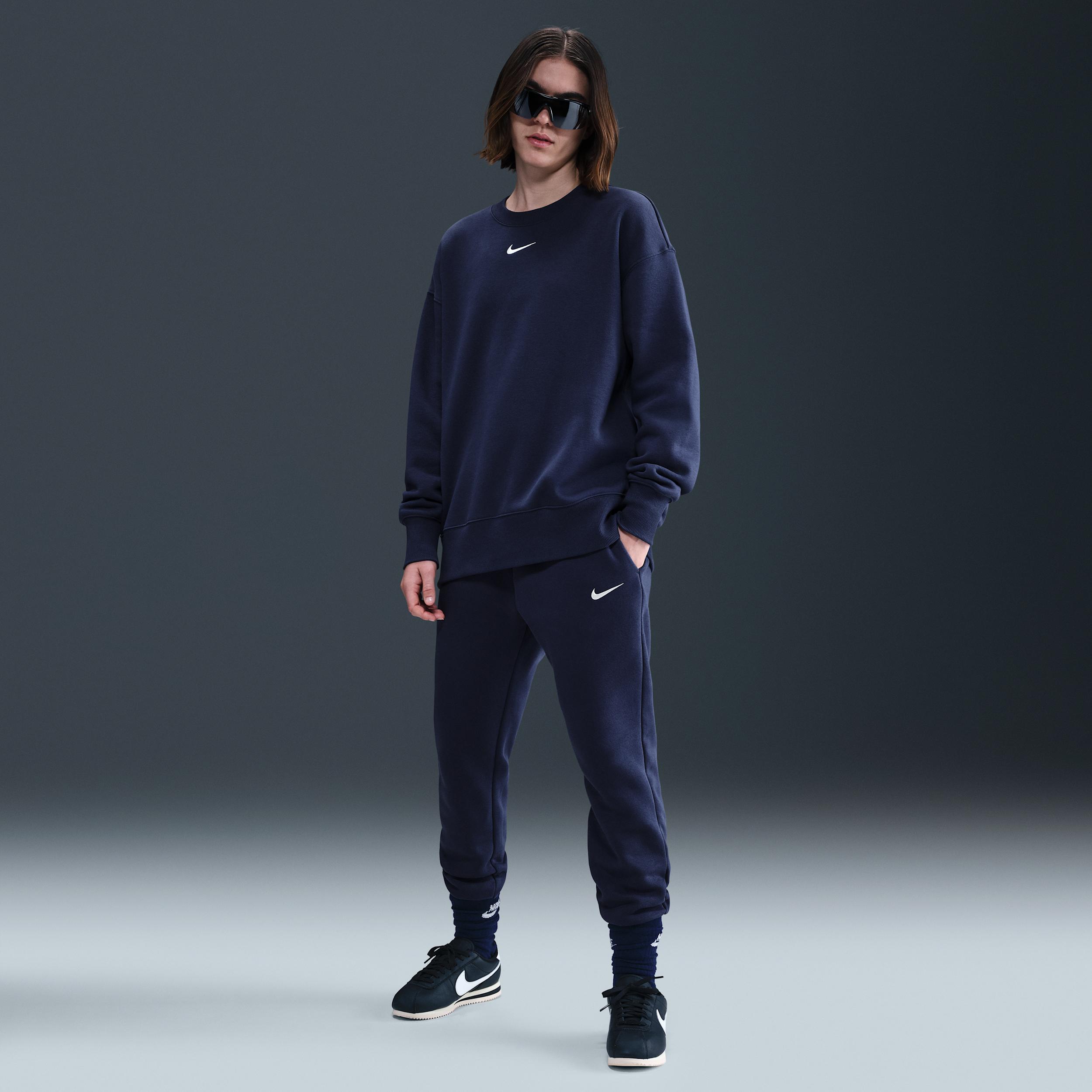 Women's Nike Sportswear Phoenix Fleece Mid-Rise Sweatpants by NIKE