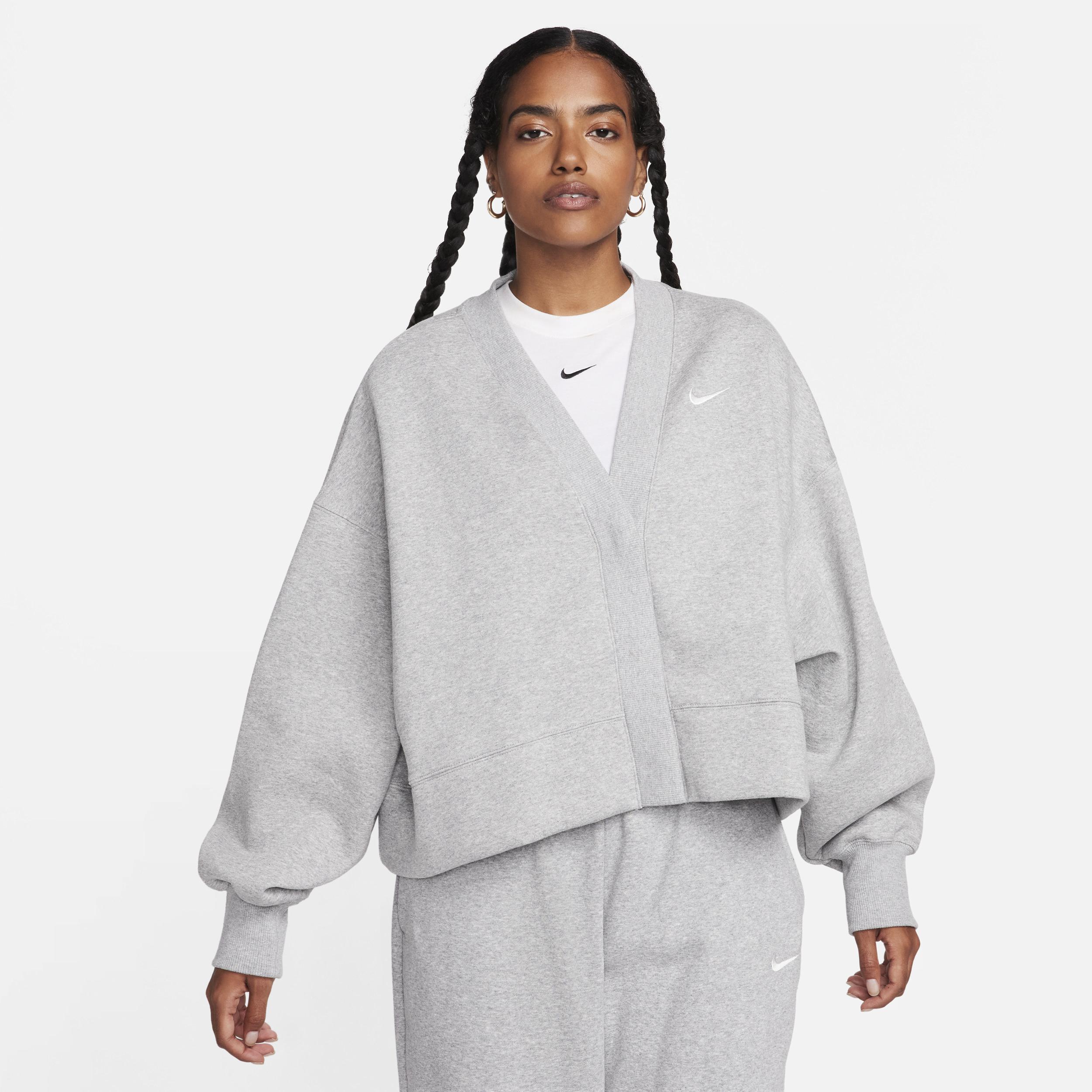 Women's Nike Sportswear Phoenix Fleece Over-Oversized Cardigan by NIKE