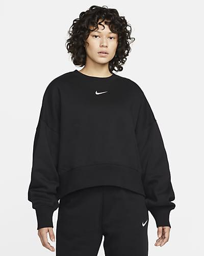 Women's Nike Sportswear Phoenix Fleece Over-Oversized Crew-Neck Sweatshirt by NIKE