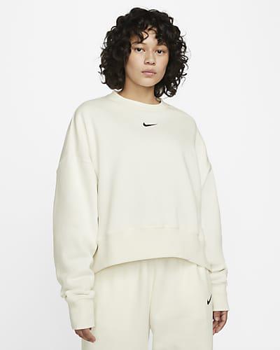 Women's Nike Sportswear Phoenix Fleece Over-Oversized Crew-Neck Sweatshirt by NIKE