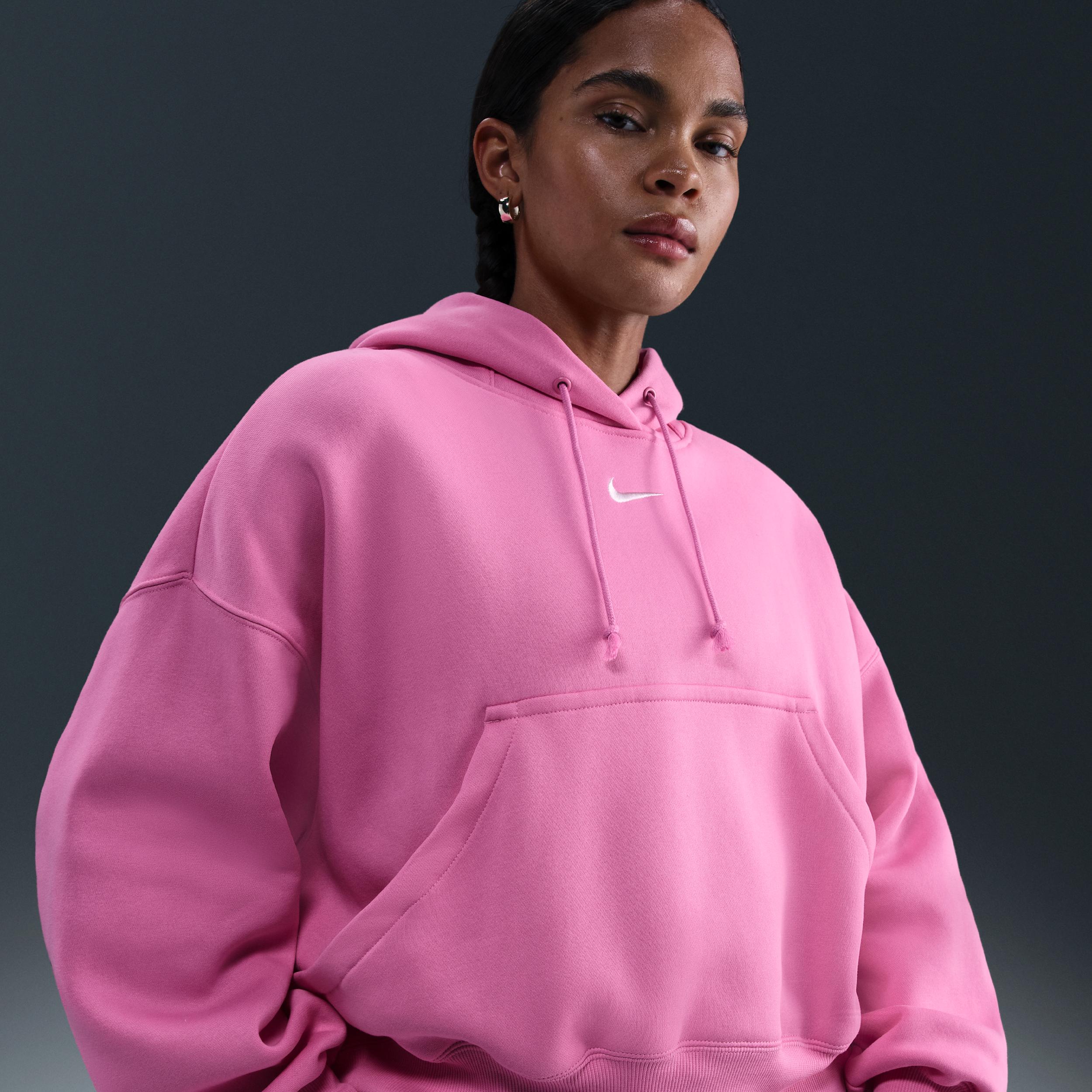 Women's Nike Sportswear Phoenix Fleece Over-Oversized Pullover Hoodie by NIKE