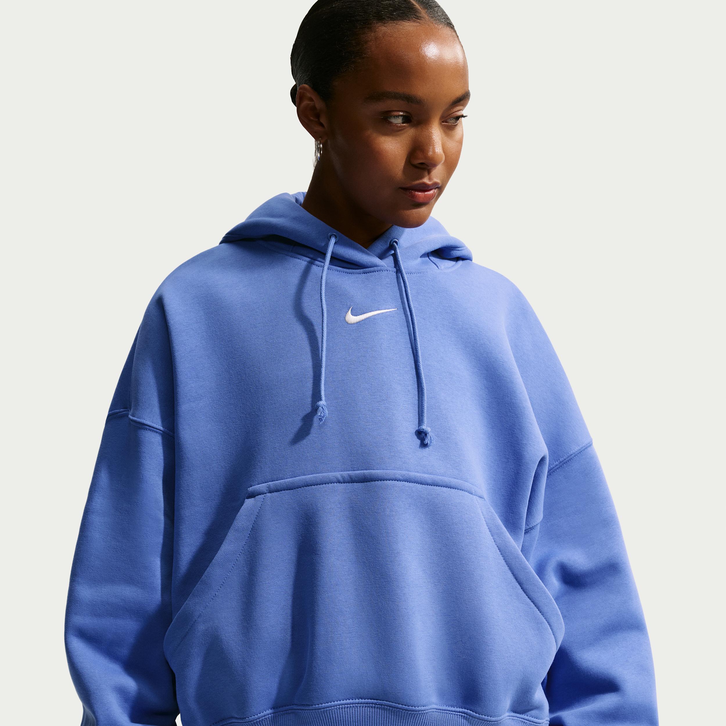 Women's Nike Sportswear Phoenix Fleece Over-Oversized Pullover Hoodie by NIKE