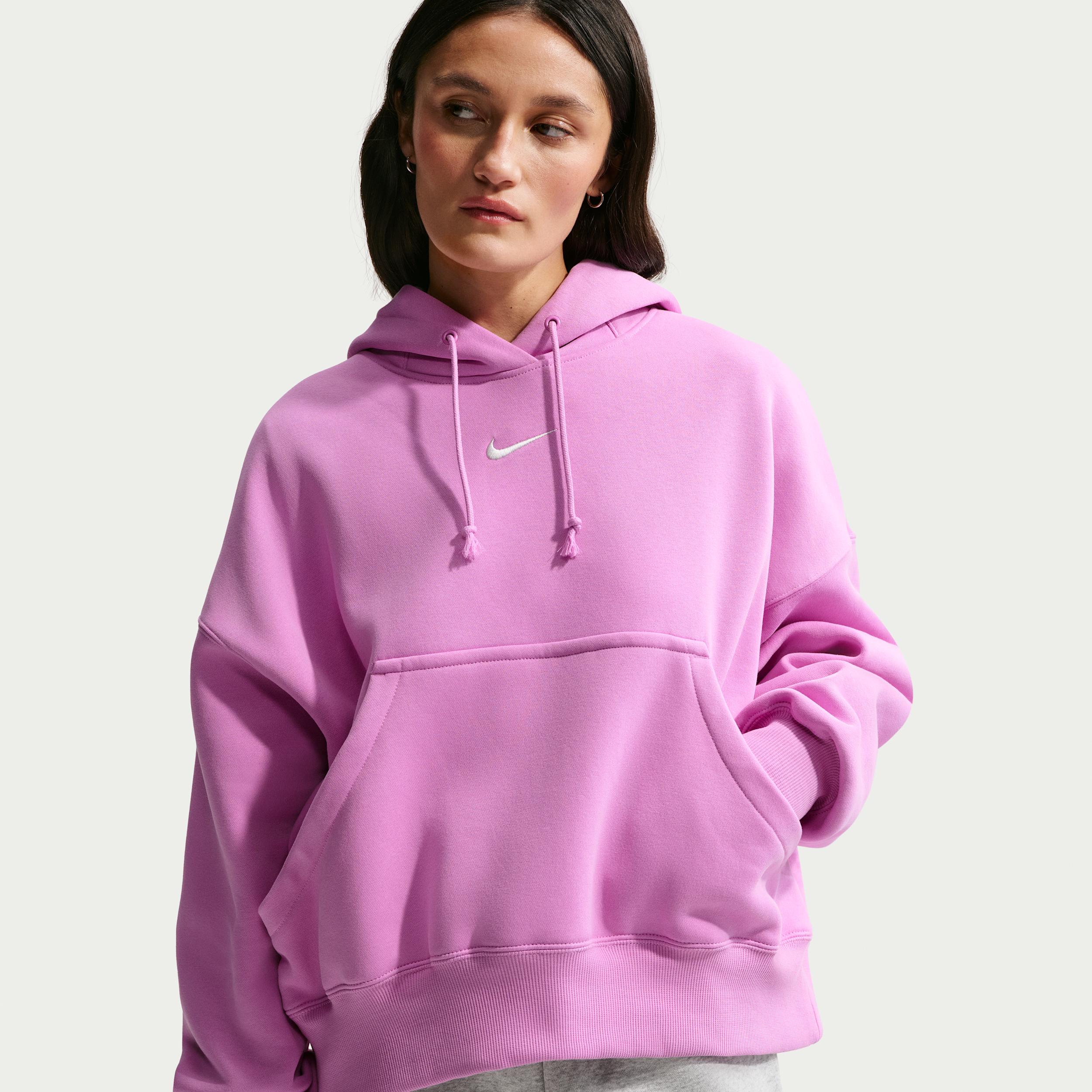 Women's Nike Sportswear Phoenix Fleece Over-Oversized Pullover Hoodie by NIKE