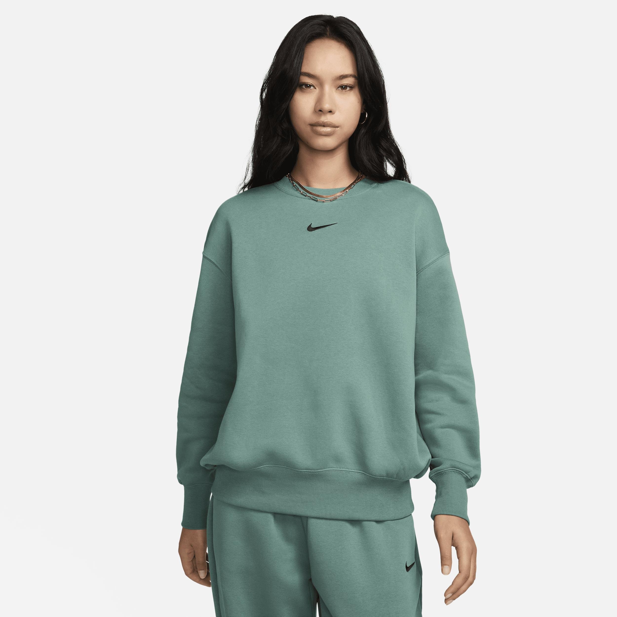 Women's Nike Sportswear Phoenix Fleece Oversized Crew-Neck Sweatshirt by NIKE