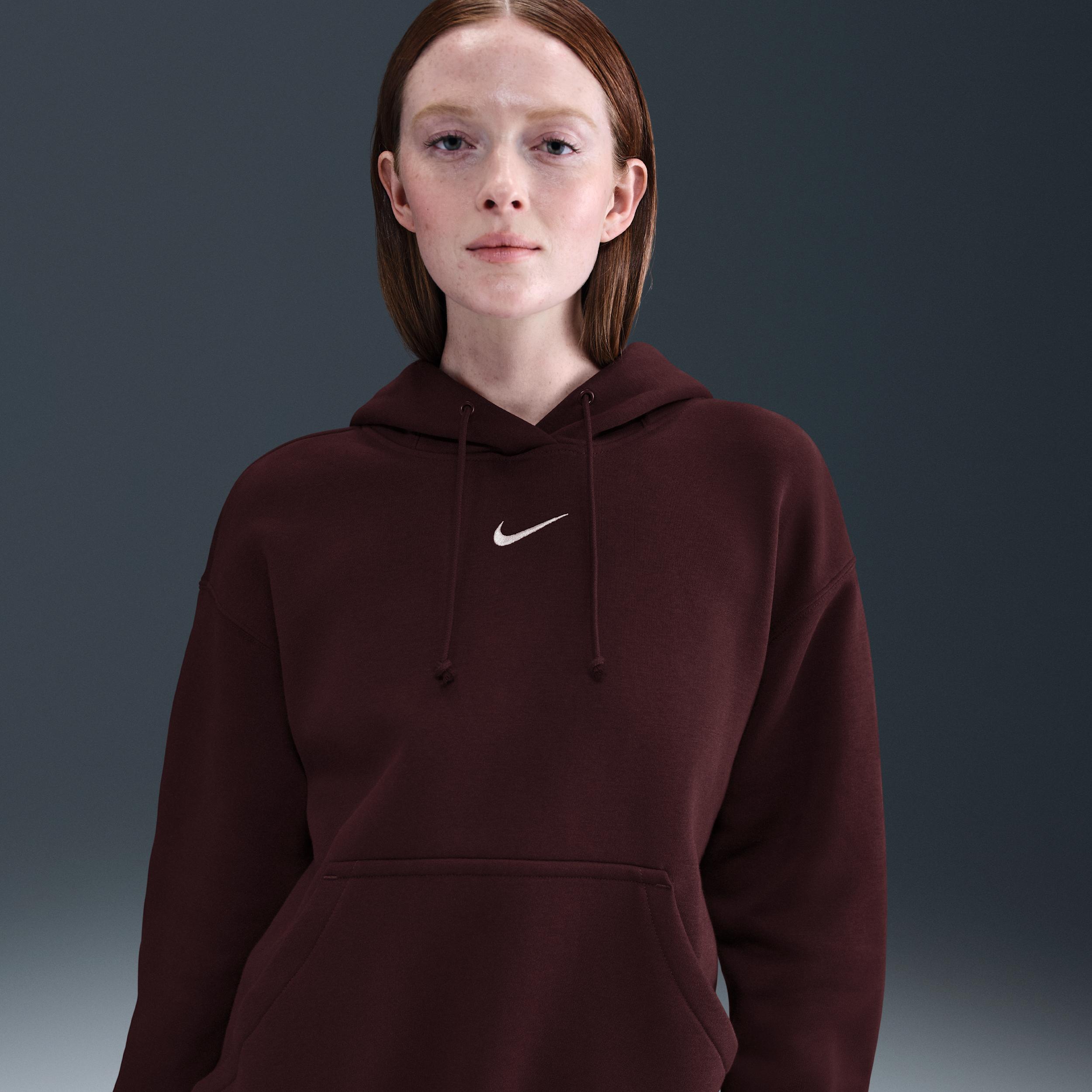 Women's Nike Sportswear Phoenix Fleece Oversized Pullover Hoodie by NIKE