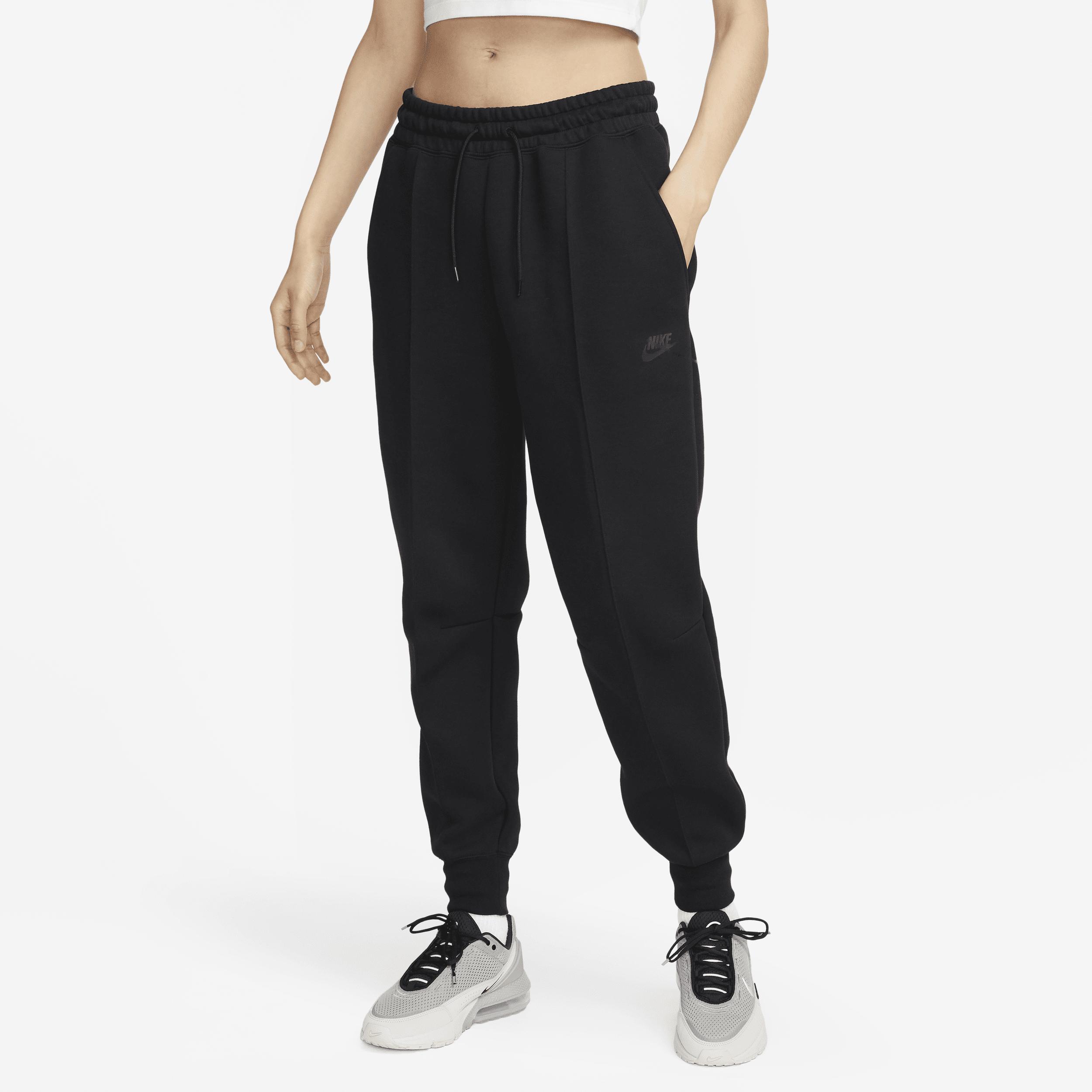 Women's Nike Sportswear Tech Fleece Mid-Rise Jogger Pants by NIKE