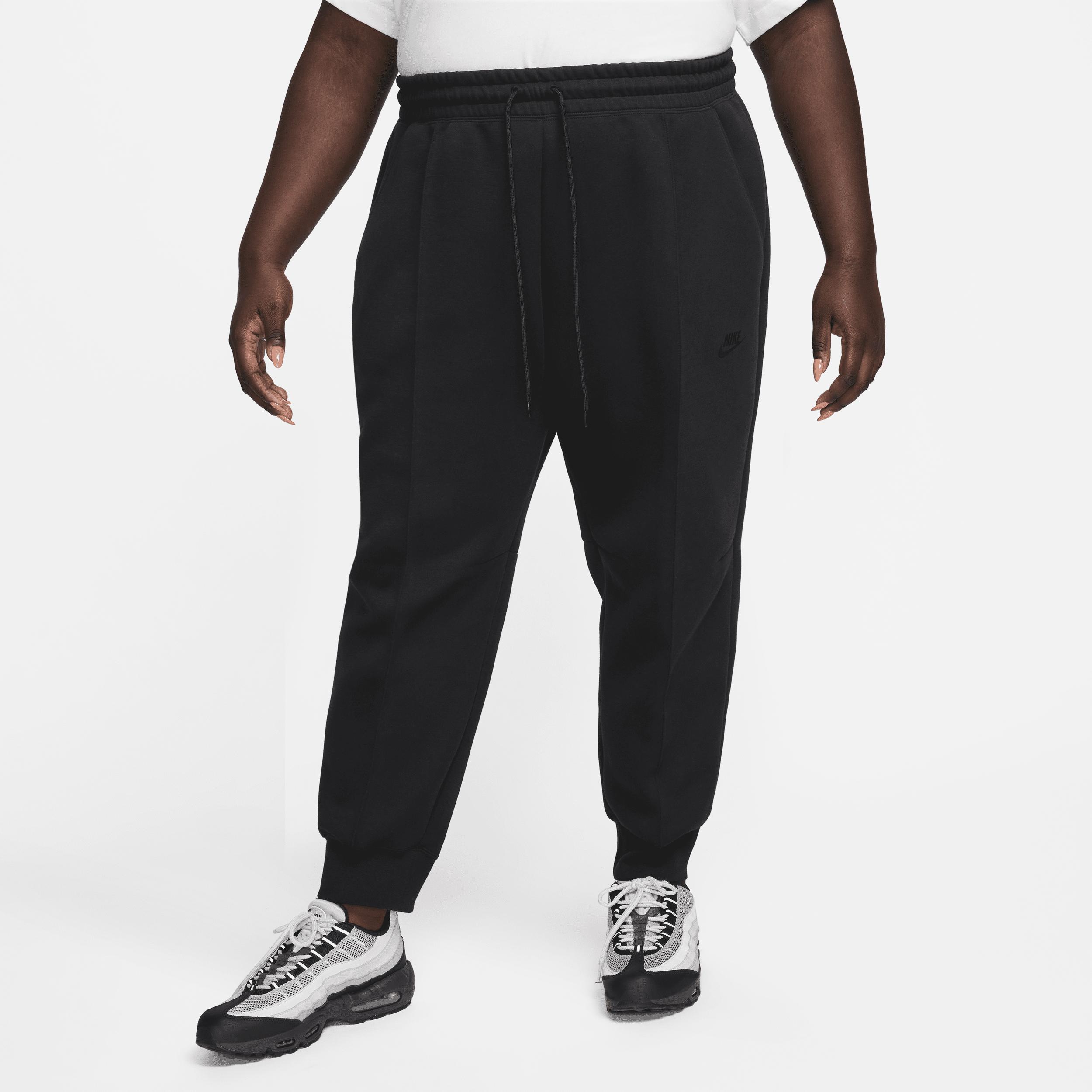 Women's Nike Sportswear Tech Fleece Mid-Rise Jogger Pants (Plus Size) by NIKE