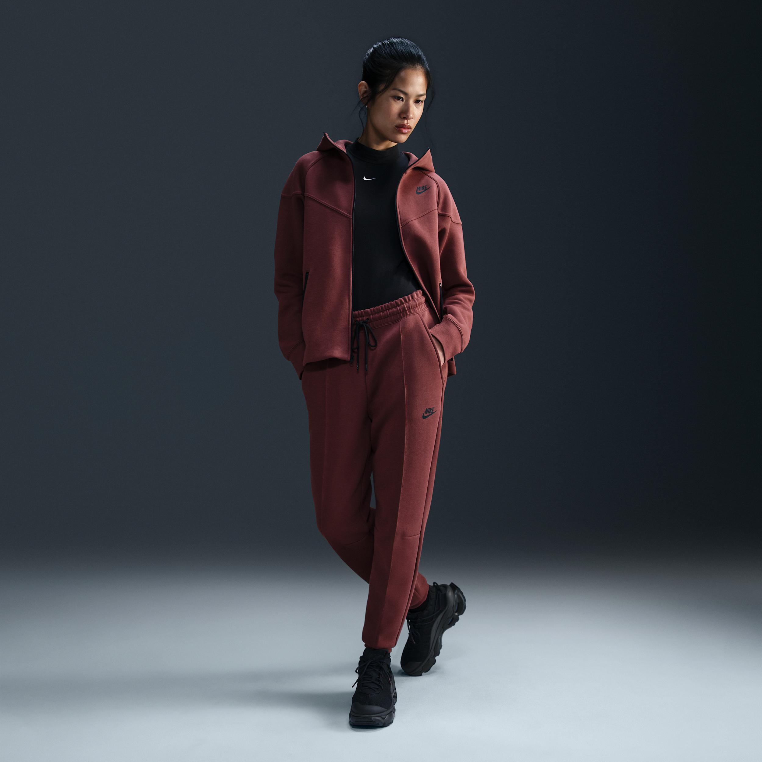 Women's Nike Sportswear Tech Fleece Mid-Rise Jogger Pants by NIKE