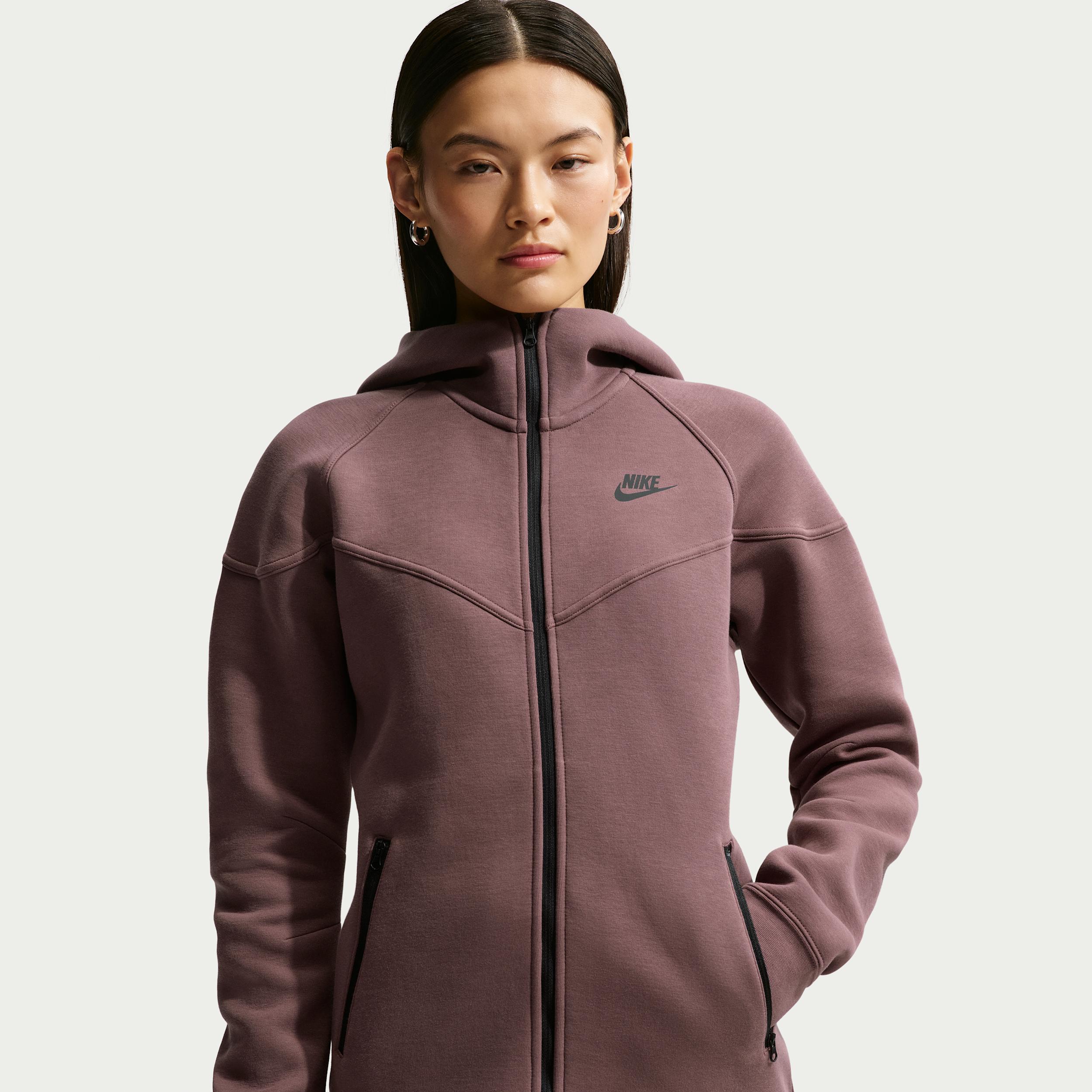 Women's Nike Sportswear Tech Fleece Windrunner Full-Zip Hoodie by NIKE