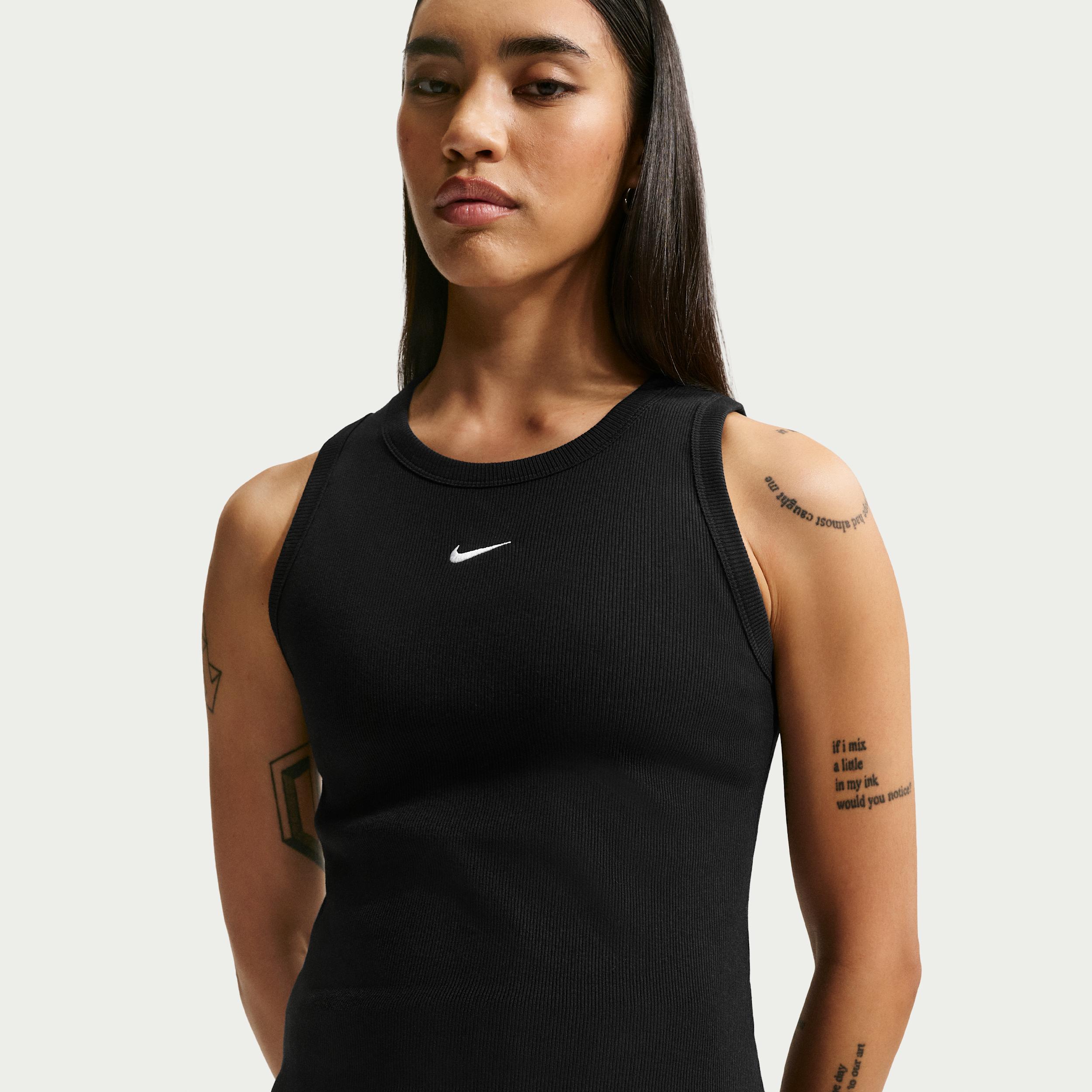 Women's Nike Sportswear Tight Ribbed Tank Top by NIKE