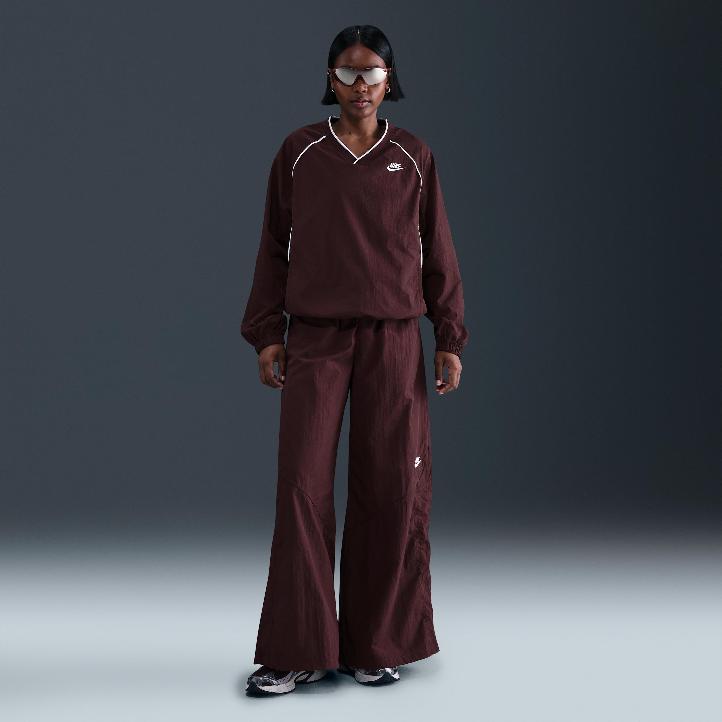 Women's Nike Sportswear Wide-Leg Woven Pants by NIKE