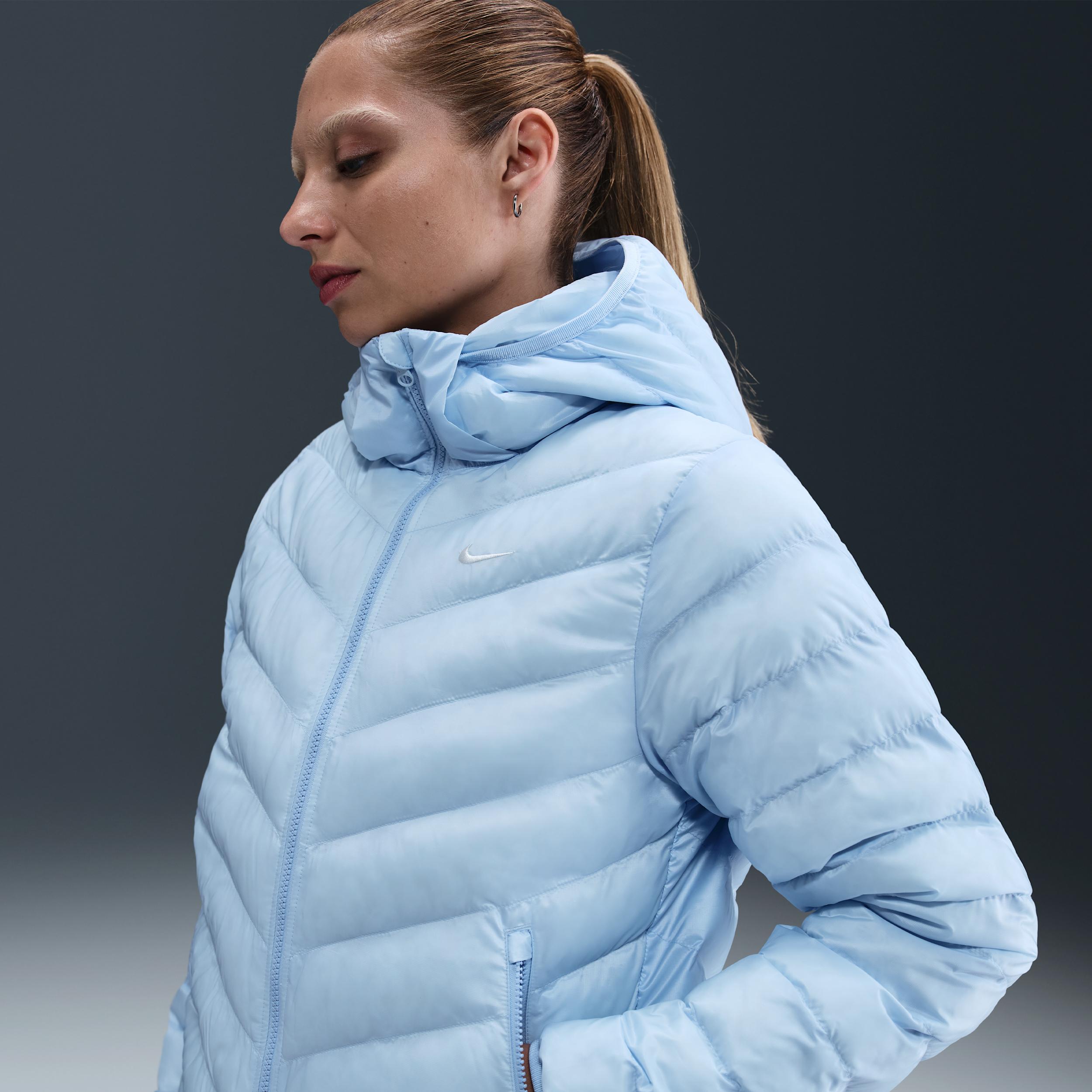 Women's Nike Sportswear Windpuffer Therma-FIT Hooded Puffer by NIKE