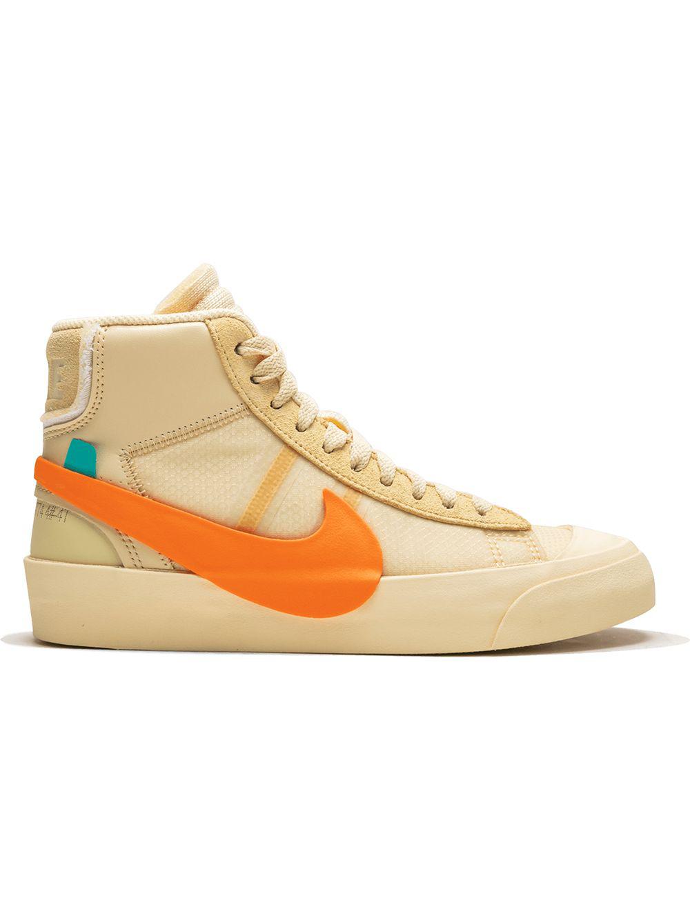 The 10: Blazer Mid "All Hallows Eve" sneakers by NIKE X OFF-WHITE