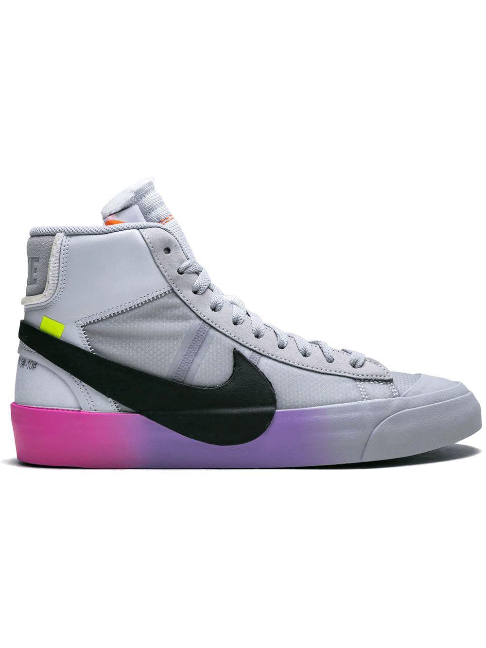 x Serena Williams The 10: Nike Blazer Mid "Queen" sneakers by NIKE X OFF-WHITE