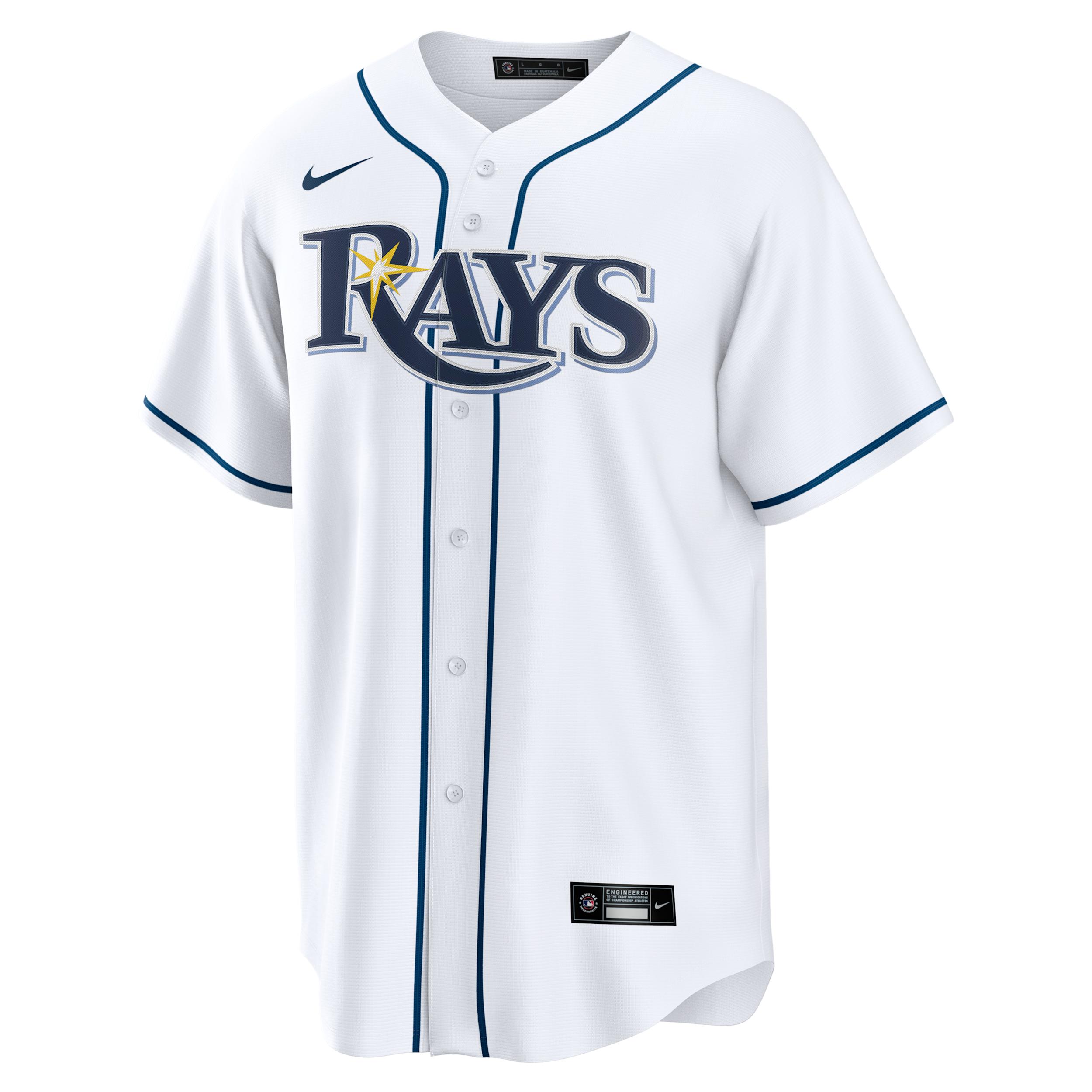 Yandy DÃ­az Tampa Bay Rays Nike Men's MLB Replica Jersey by NIKE