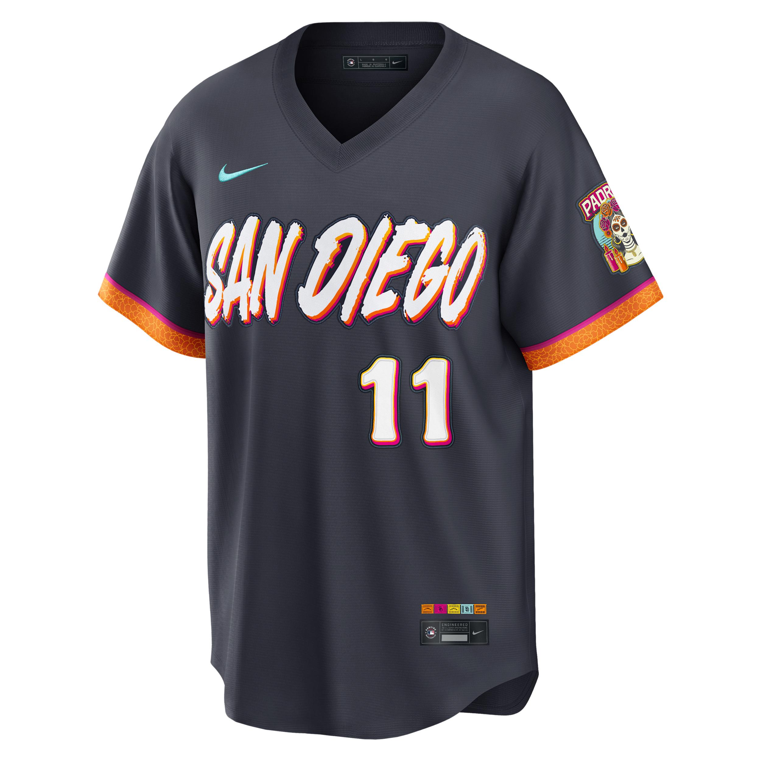 Yu Darvish San Diego Padres City Connect Nike Men's MLB Stadium Jersey by NIKE