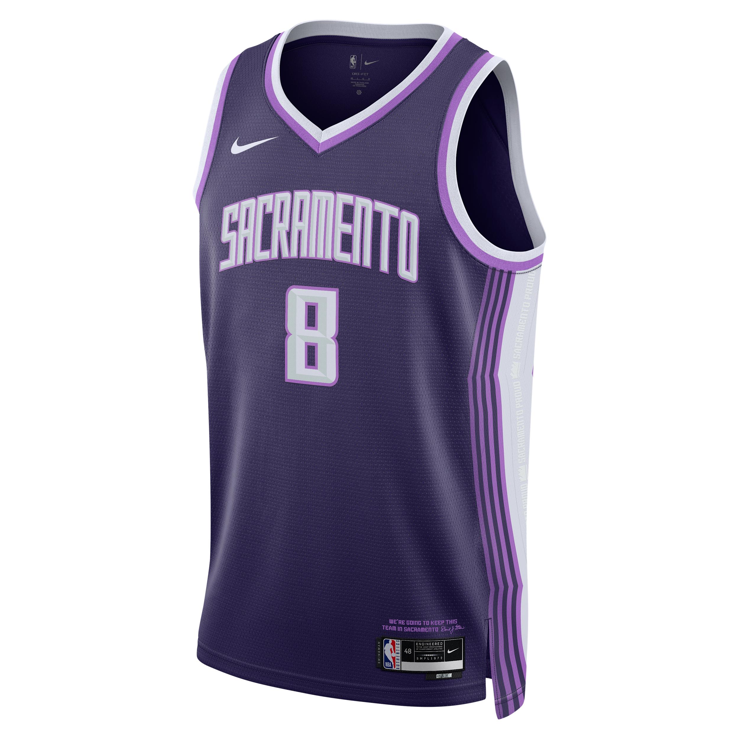 Zach LaVine Sacramento Kings City Edition Nike Men's NBA Swingman Jersey by NIKE