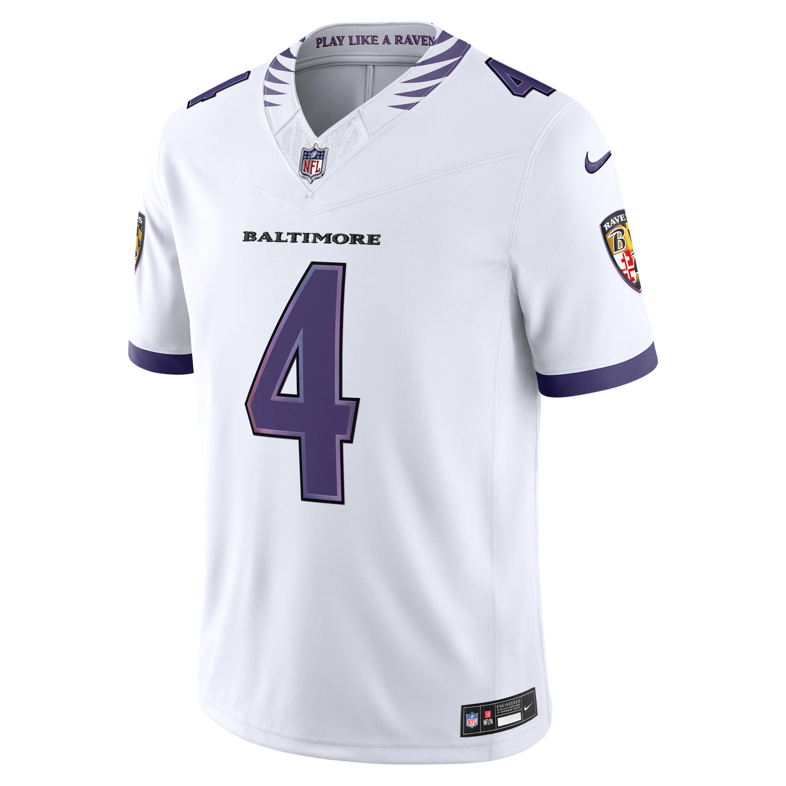 Zay Flowers Baltimore Ravens Nike Men's Dri-FIT NFL Limited Jersey by NIKE