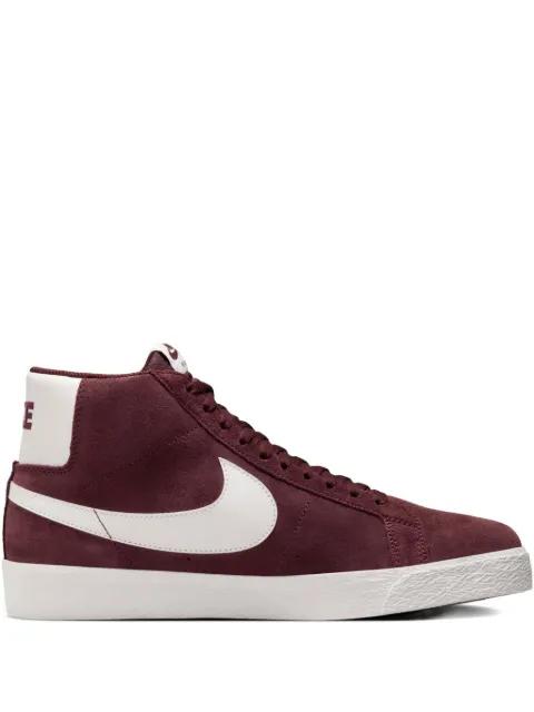 Zoom Blazer Mid SB embossed-logo sneakers by NIKE