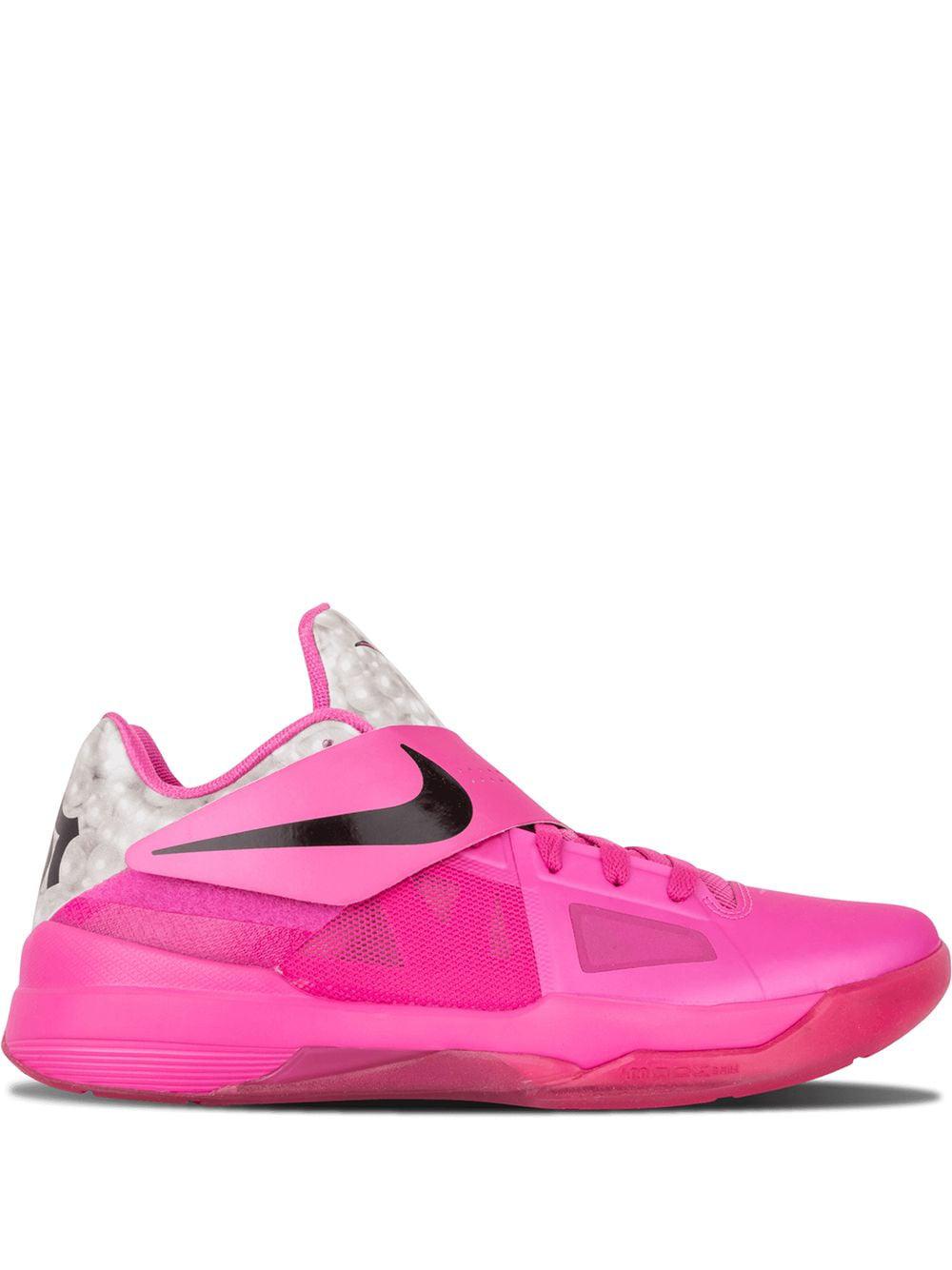 Zoom KD 4 "Aunt Pearl/Think Pink" sneakers by NIKE