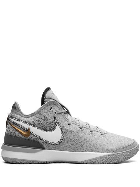 Zoom LeBron NXXT Gen "Wolf Grey Metallic Gold" by NIKE