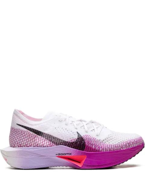 ZoomX Vaporfly Next% 3 " White/Vivid Purple/Purple Agate/Black" sneakers by NIKE