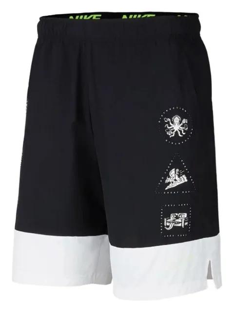 black track shorts by NIKE