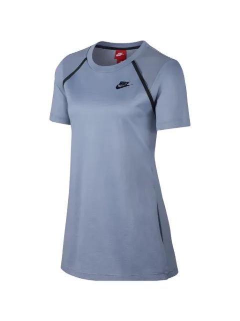 bonded-detail T-shirt by NIKE