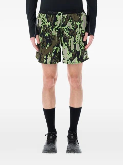 camouflage drawstring shorts by NIKE