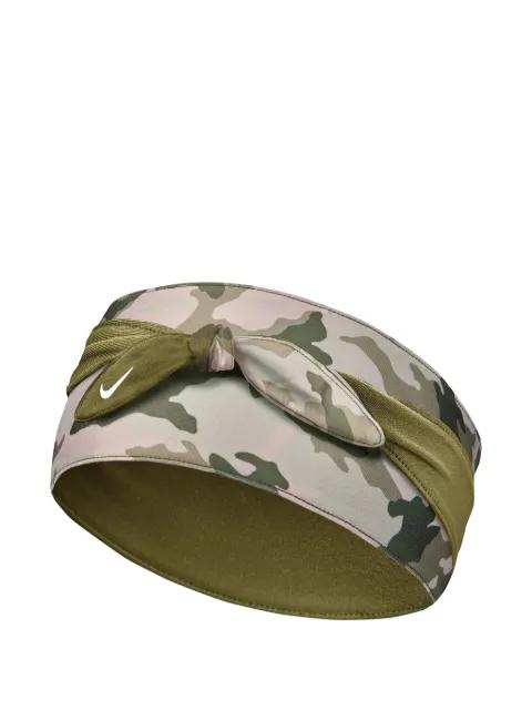 camouflage-print headband by NIKE