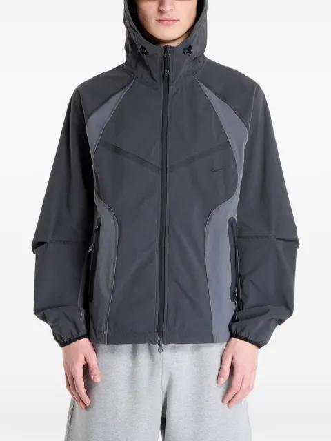 colour-block woven windrunner jacket by NIKE