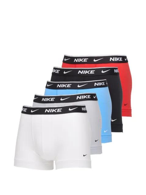 elastic-waist boxers set (set of five) by NIKE